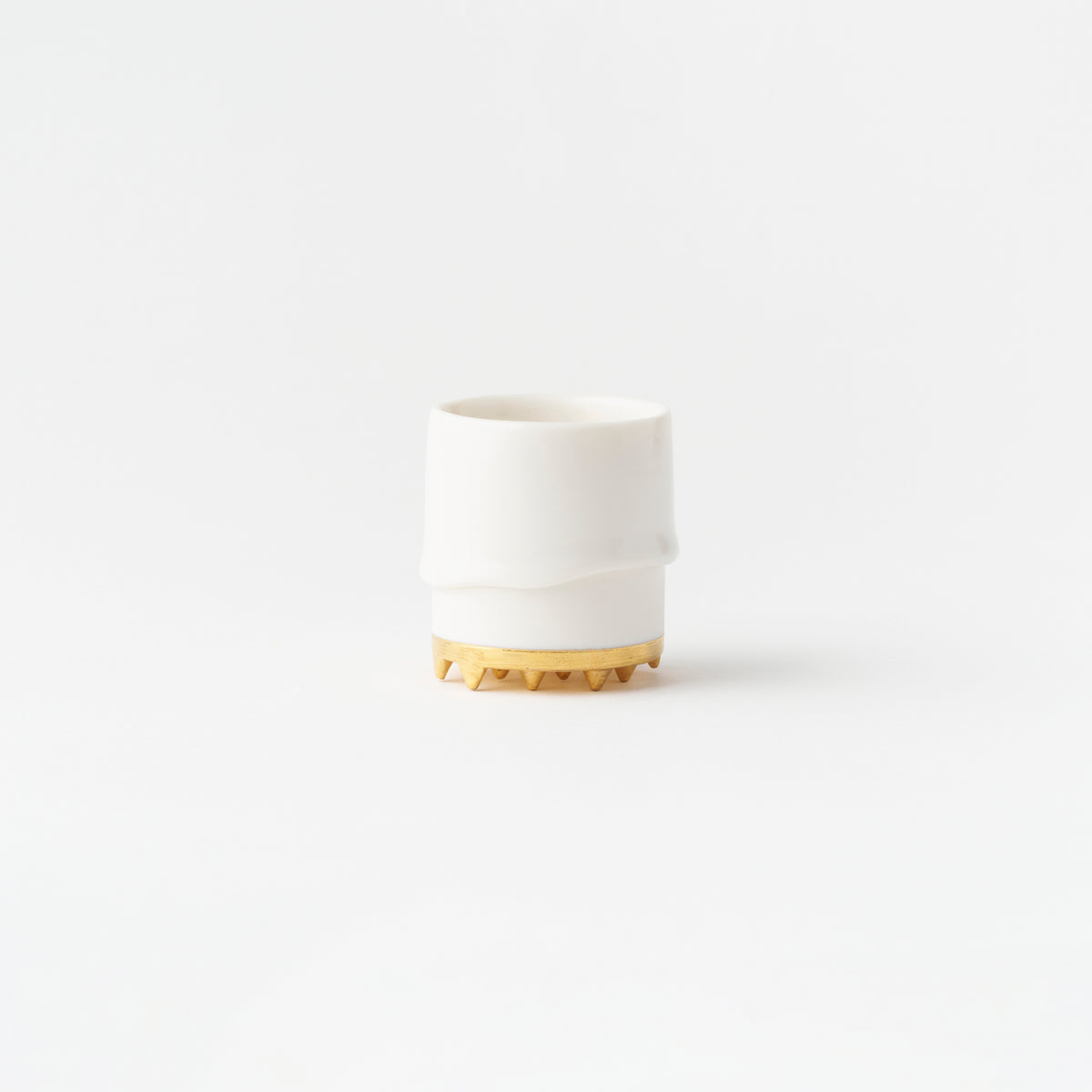 Dip Spikes Sake Cup/ Gold / Ryosuke Ando
