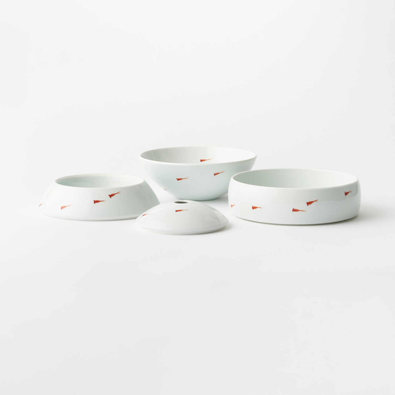 3-Layer Jubako Box / Red Killifish