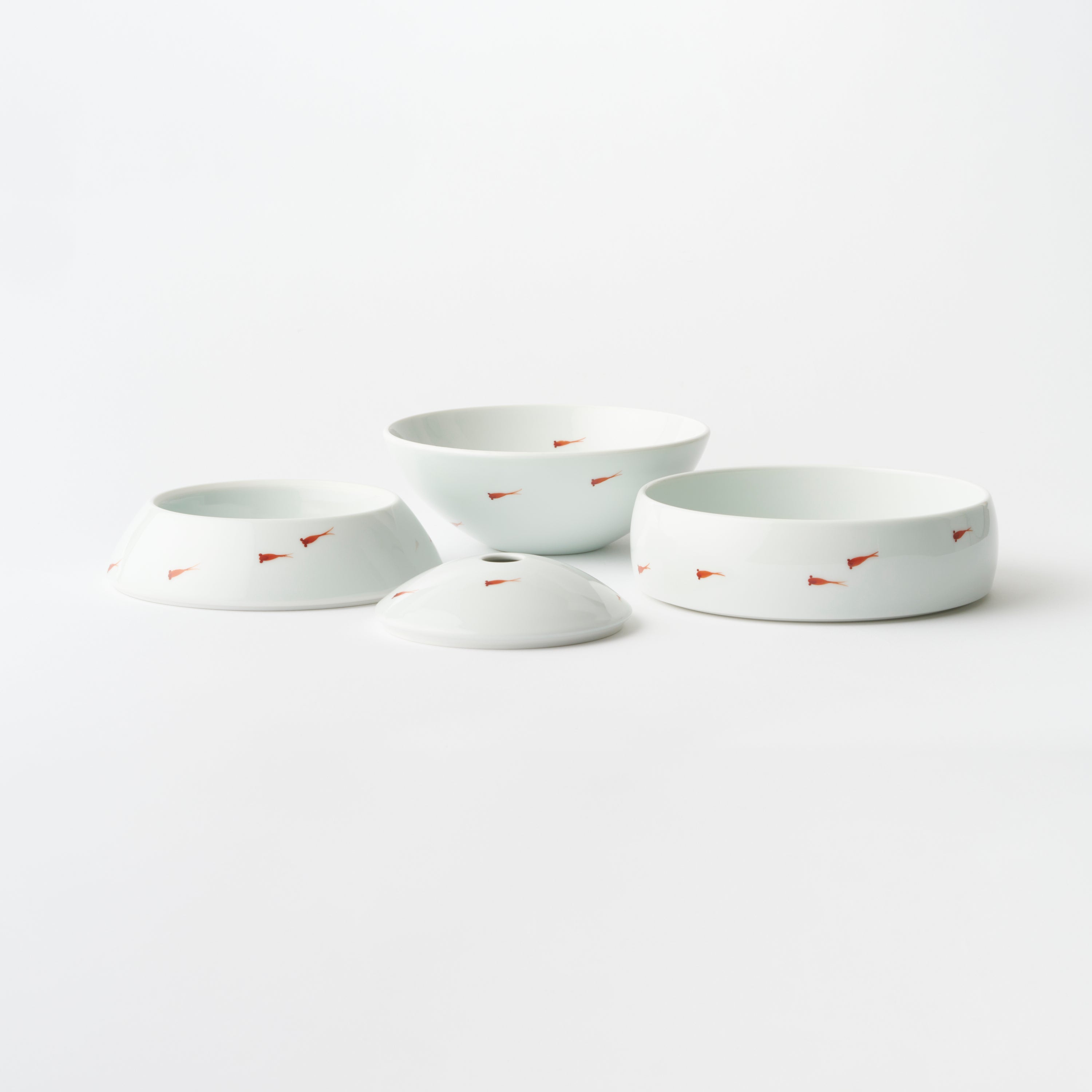 3-Layer Jubako Box / Red Killifish