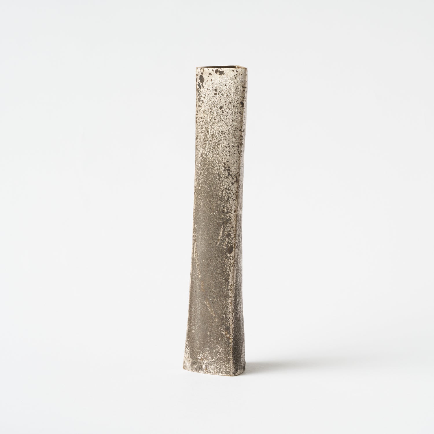26cm Silver Flower Vase / Masaaki Iwasa