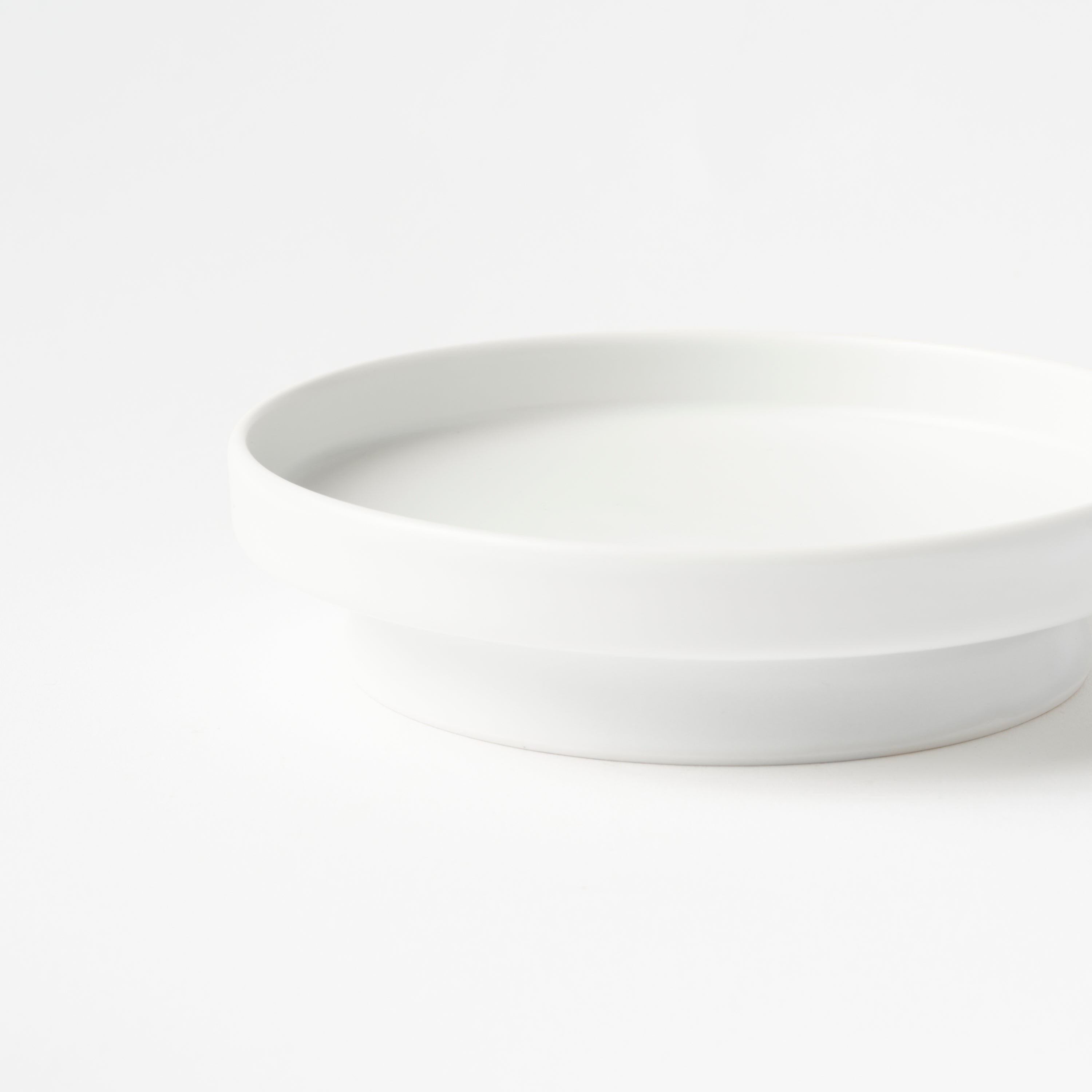 High-Footed Plate (Icy Blue Glaze) / Hiroshi Taruta