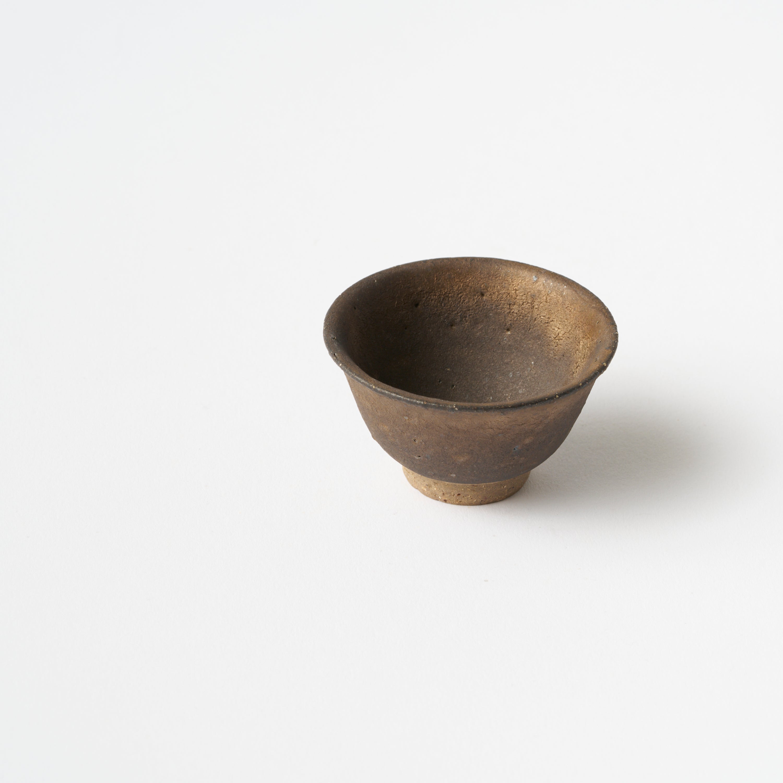 Tea Cup S (Black with Gold) / Junzo Maekawa