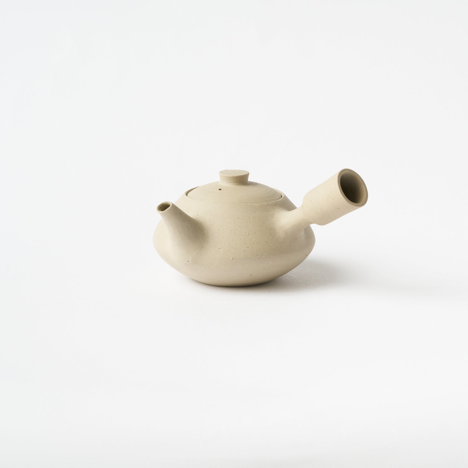 White Bizen Kyusu Teapot / Hitoshi Morimoto