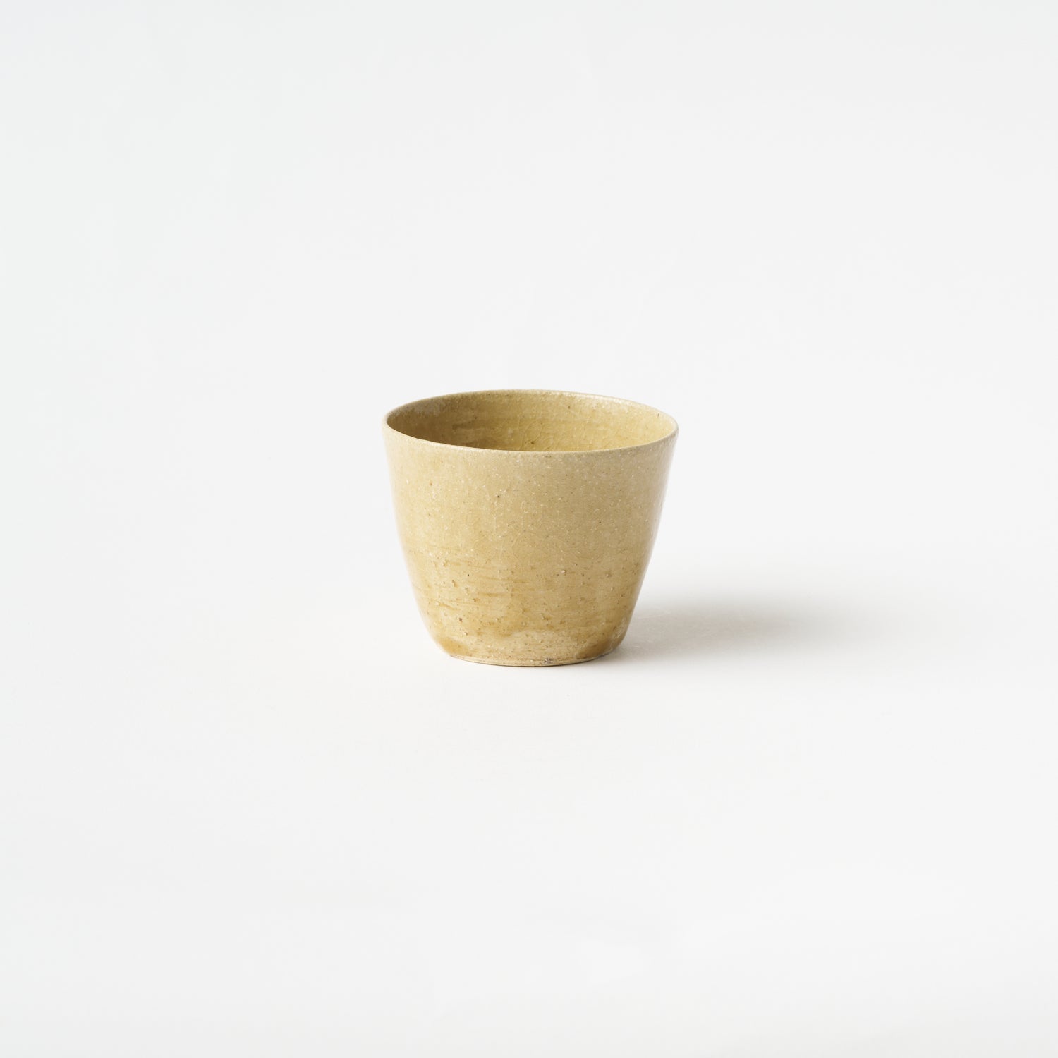 Yellow Ash Glaze Cup / Hitoshi Morimoto