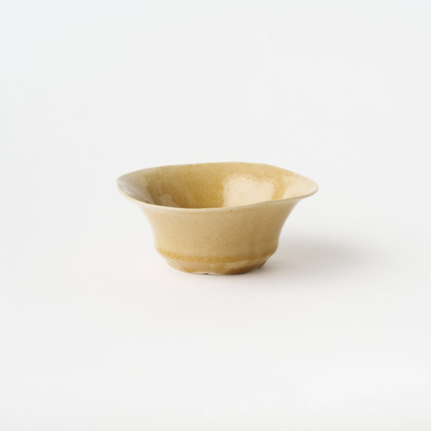 Yellow Ash Glaze Bowl / Hitoshi Morimoto