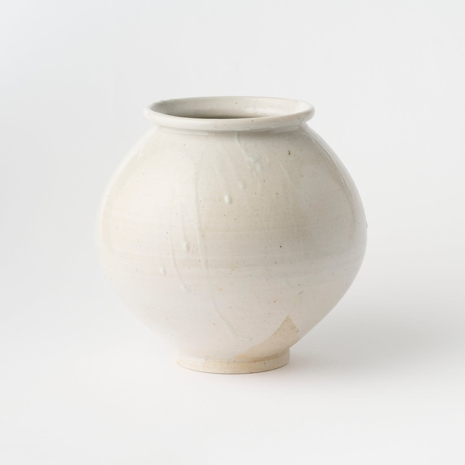 White Porcelain Jar