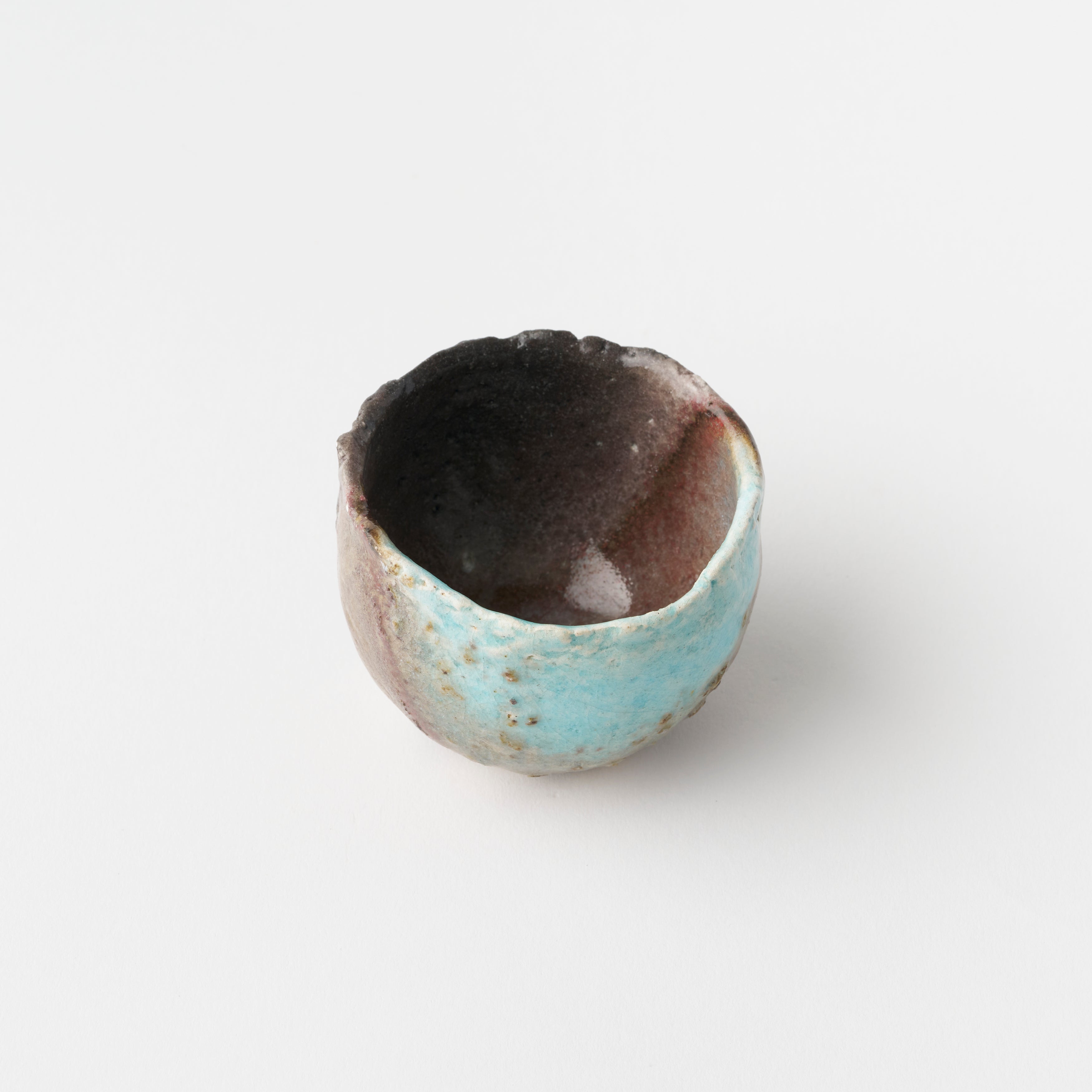 Imayaki Uka-Tensei Sake Cup (B) in Box (Sky after Rain) / Hideki Yanashita