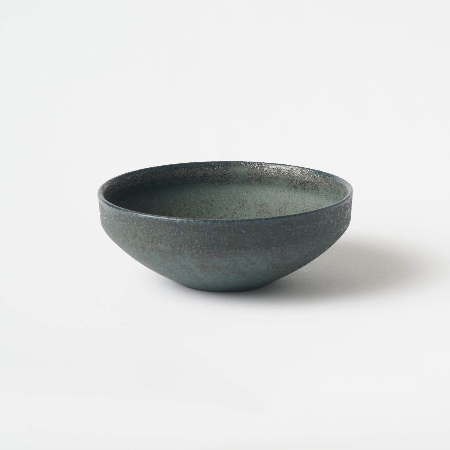 Chi no Utsuwa Vertical Rim Bowl (Blue Green) / Eiichi Shibuya