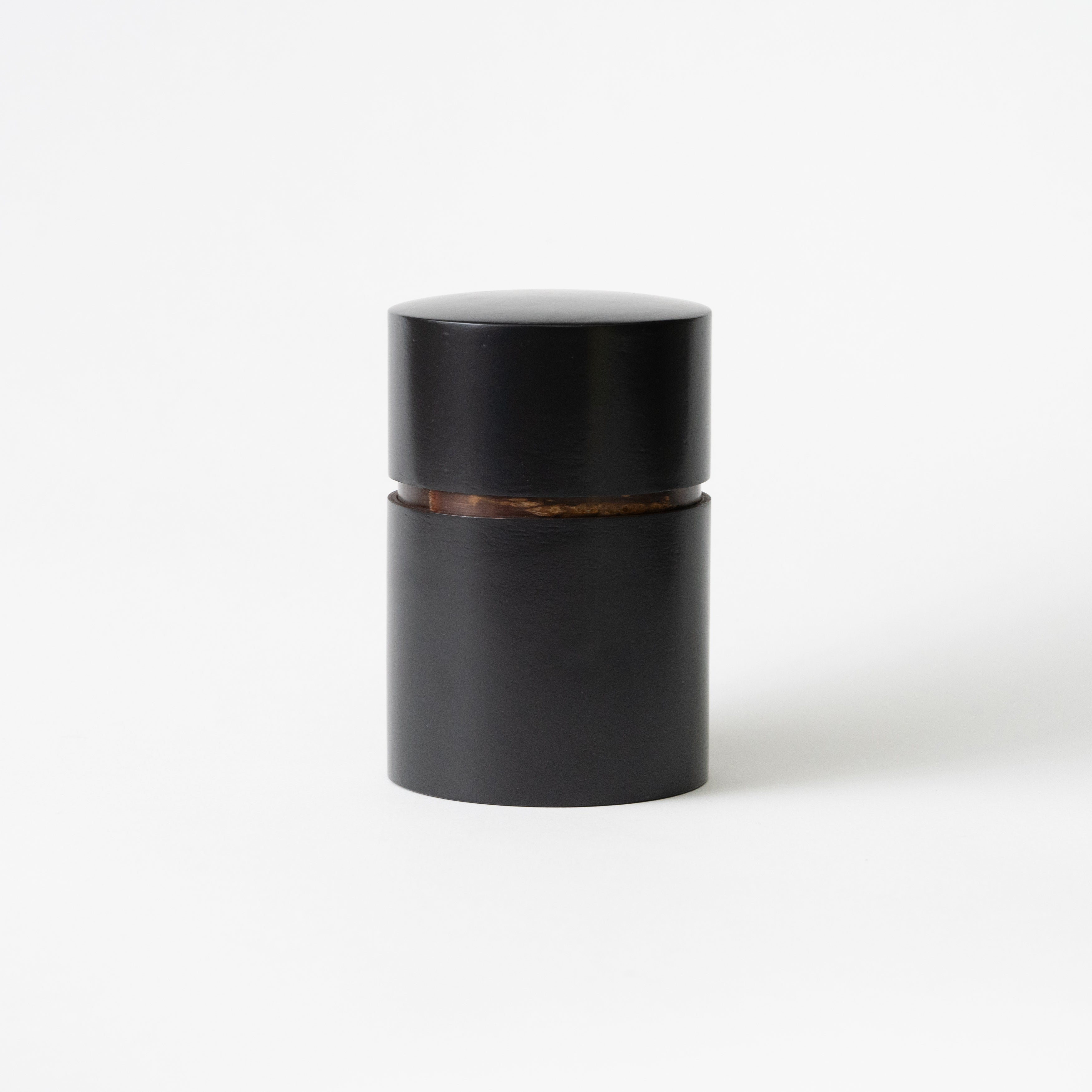Obizutsu Tea Caddy (Large) / Black