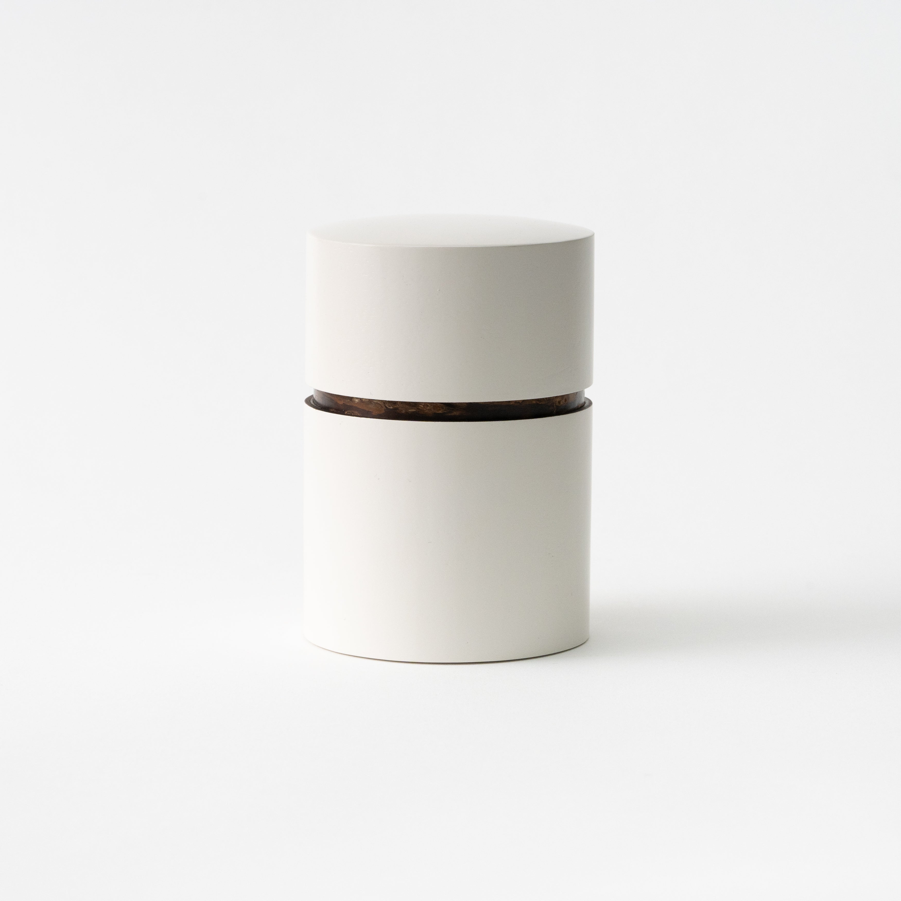 Obizutsu Tea Caddy (Large) / White