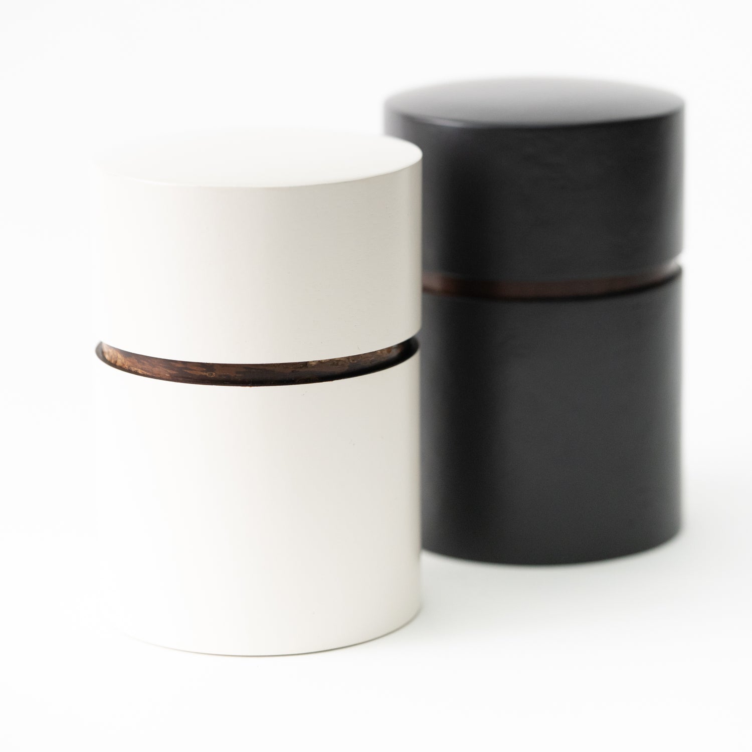 Obizutsu Tea Caddy (Large) / White