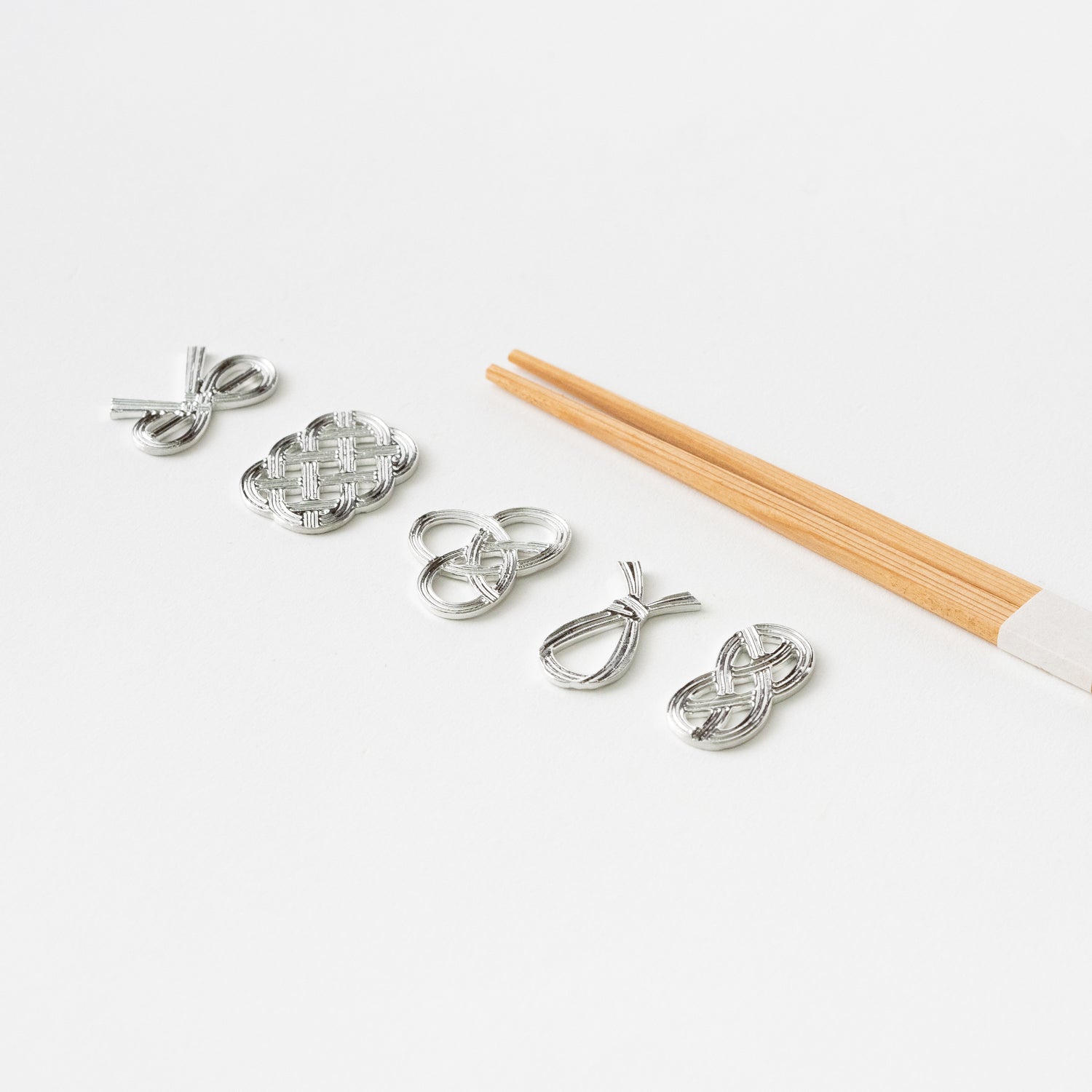 Knot Chopstick Rest 5pcs Set