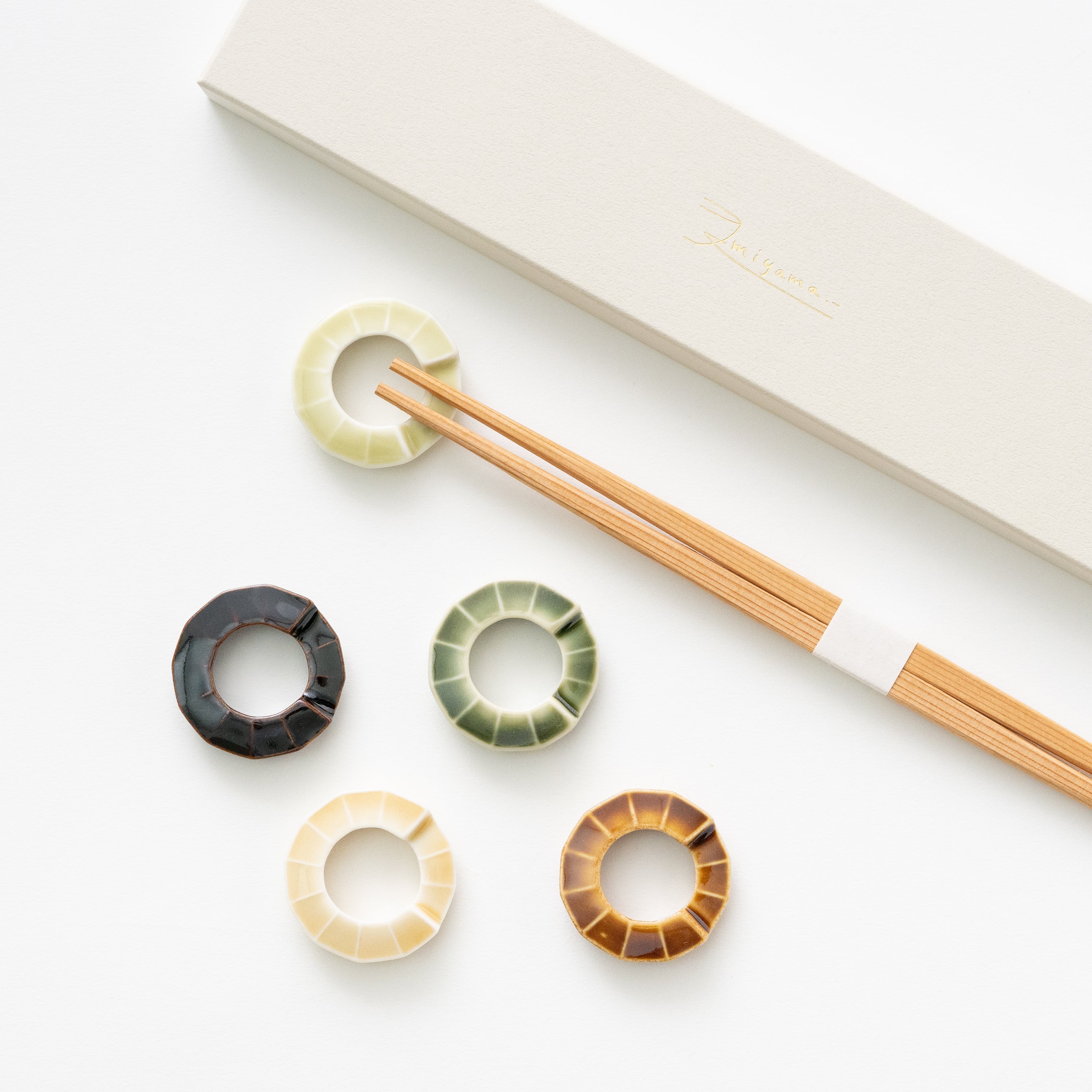 Nest Chopstick Rests 5pcs Set