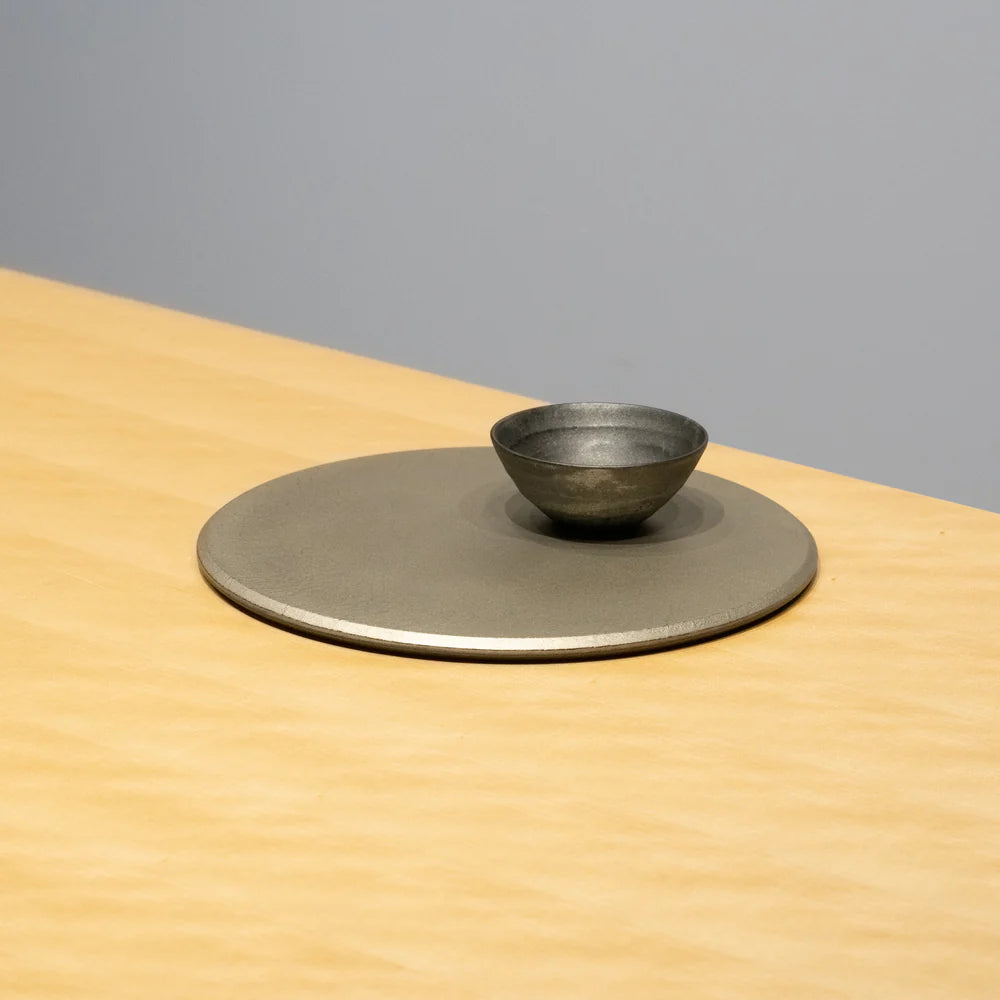 Jitsugetsu Reversible Round Plate (S) / Takao Togashi