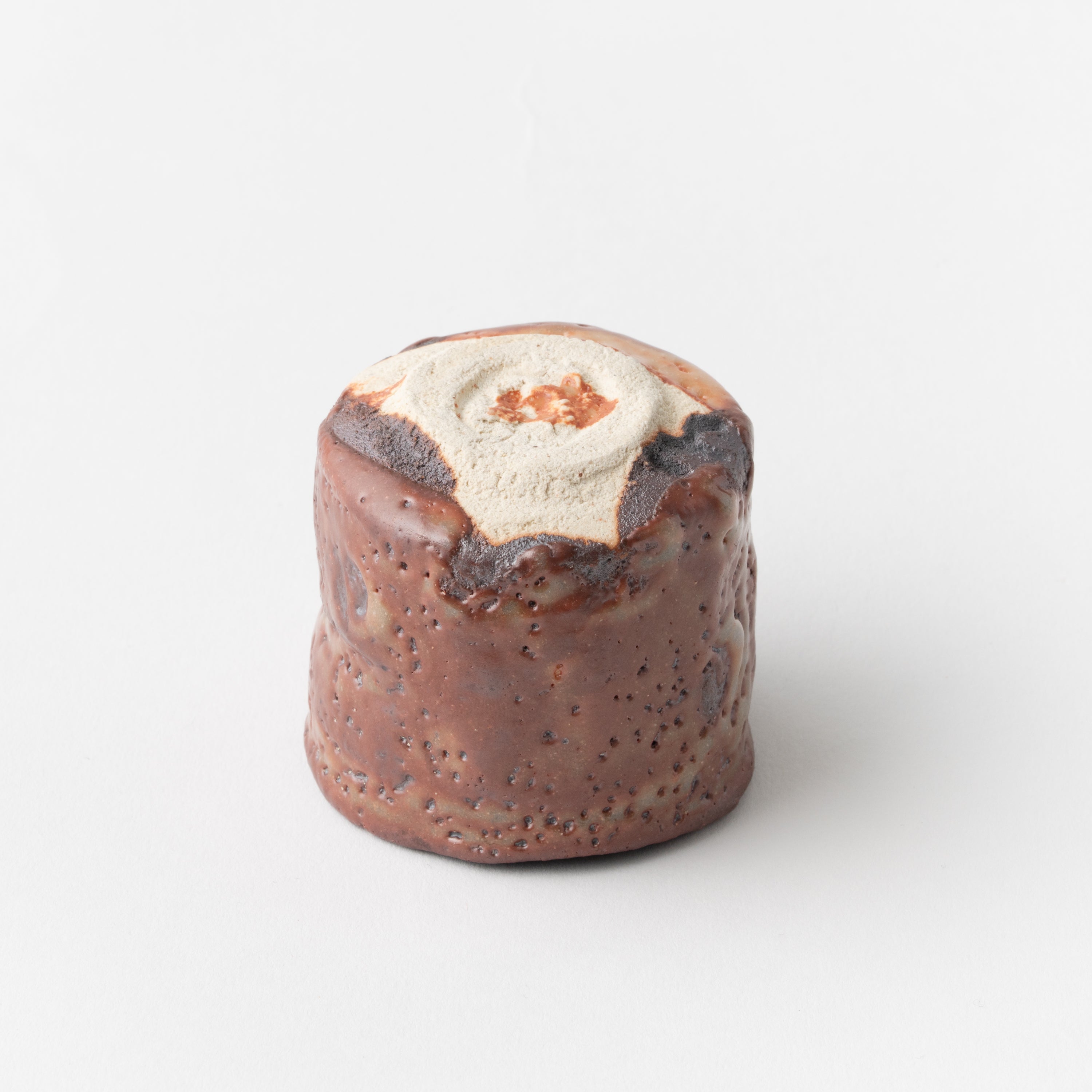 No.33 Ogura-Shino Style (Japanese Sweet Bean) Sake Cup / Ryotaro Kato