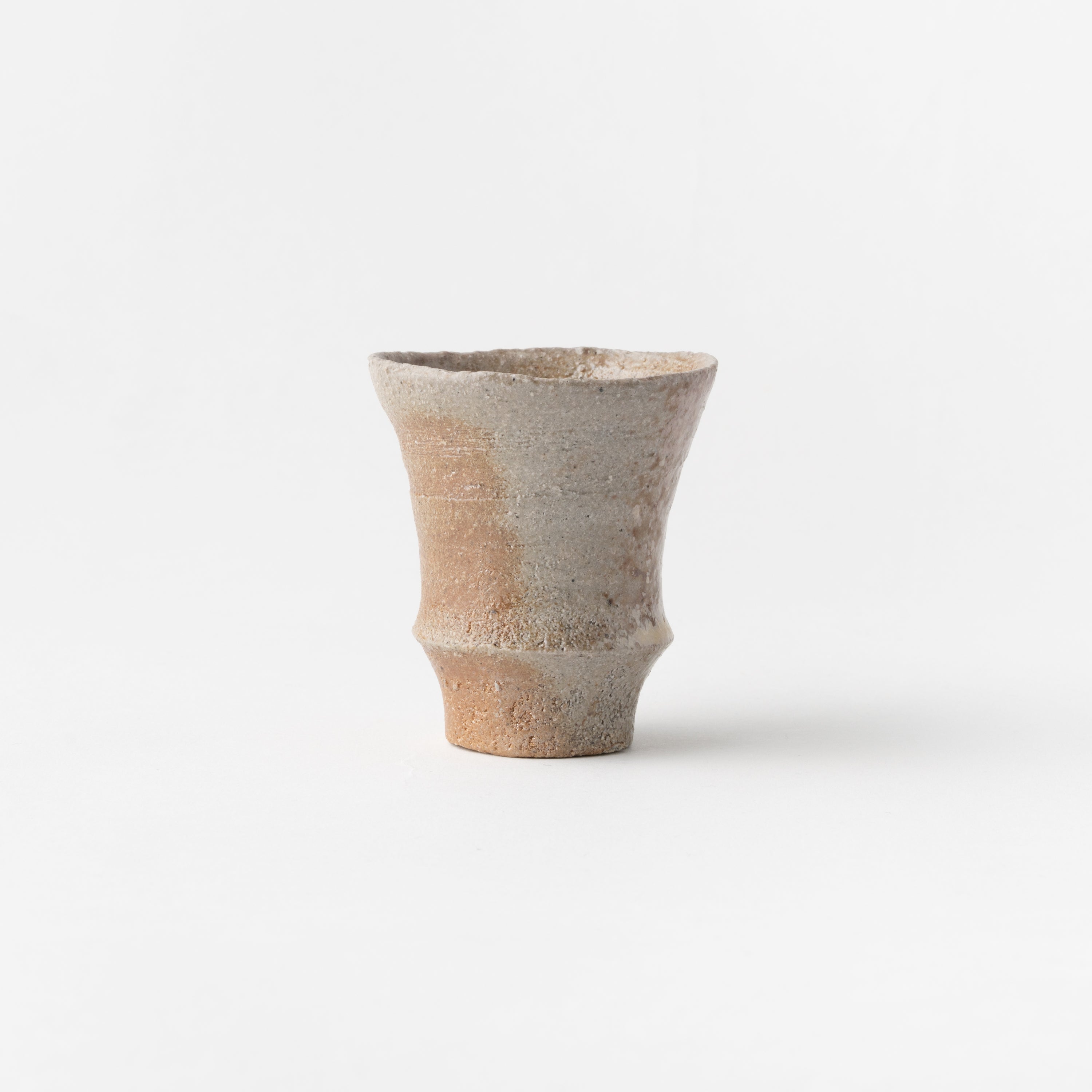 Cold Sake Cup (White Clay) / Taiga Mori
