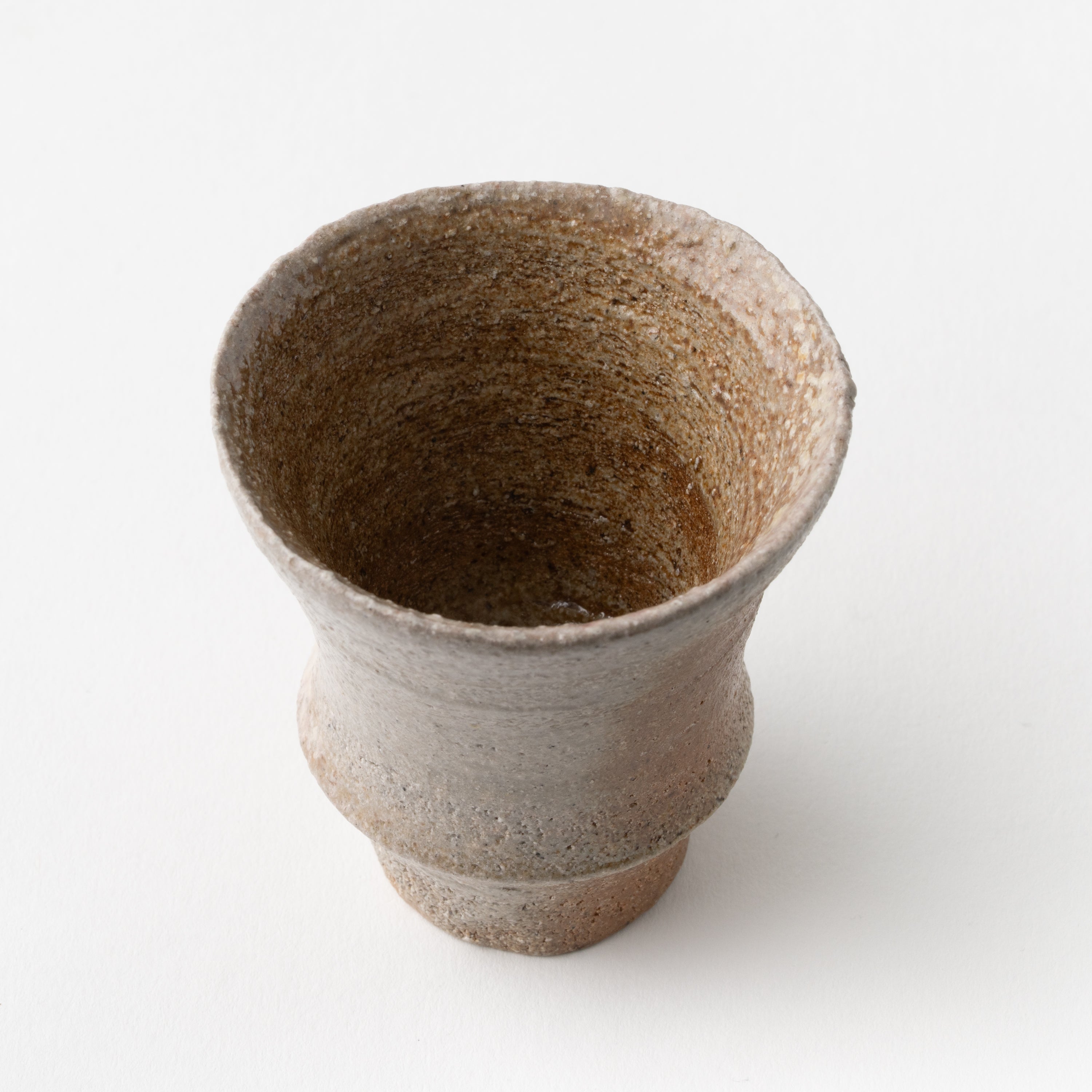 Cold Sake Cup (White Clay) / Taiga Mori