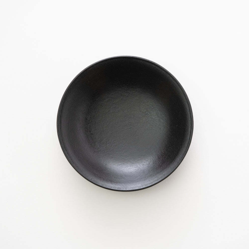 Mori-Zara Plate (Black) / Akihiko Sugita