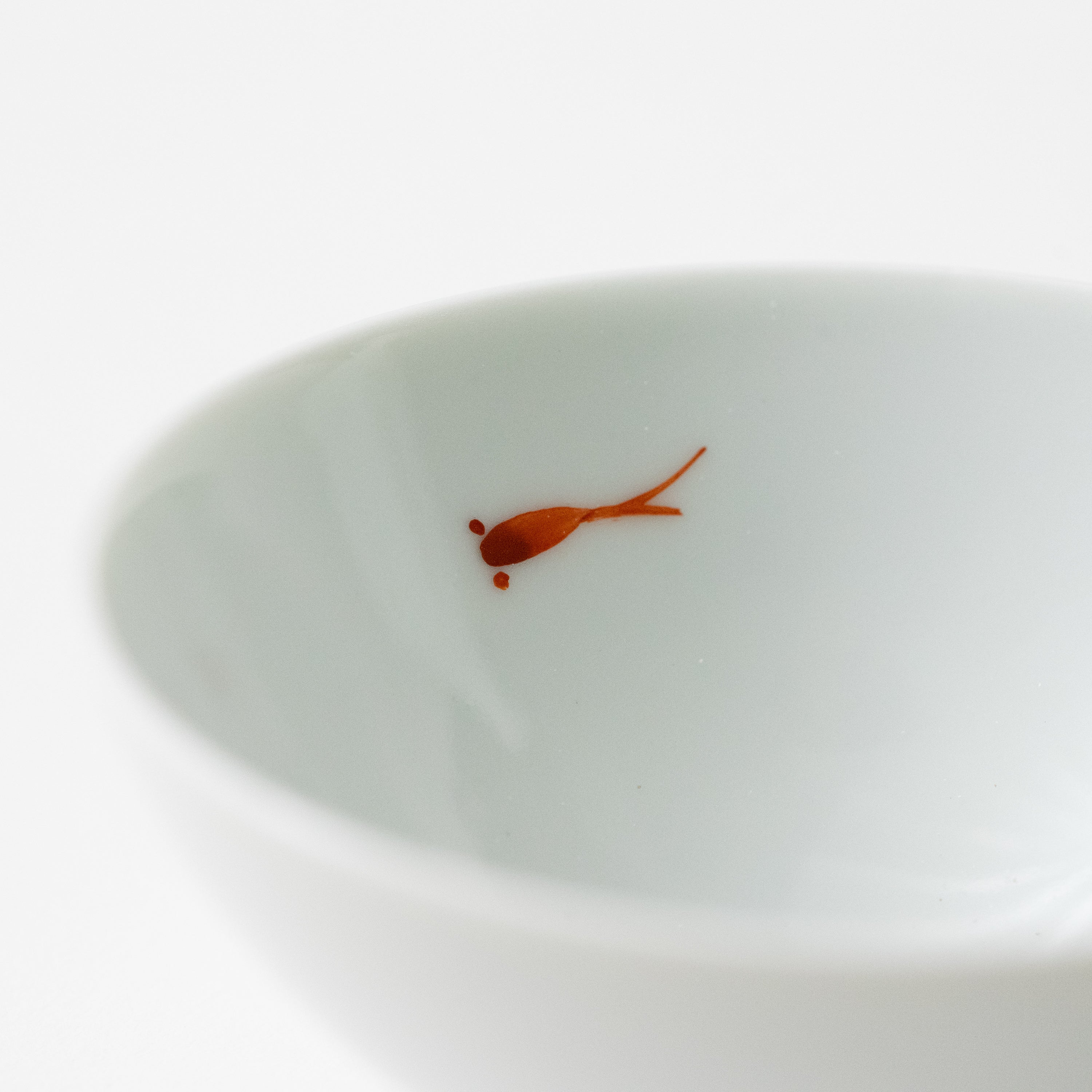 Tokkuri & Sake Cup Set / Red Killifish