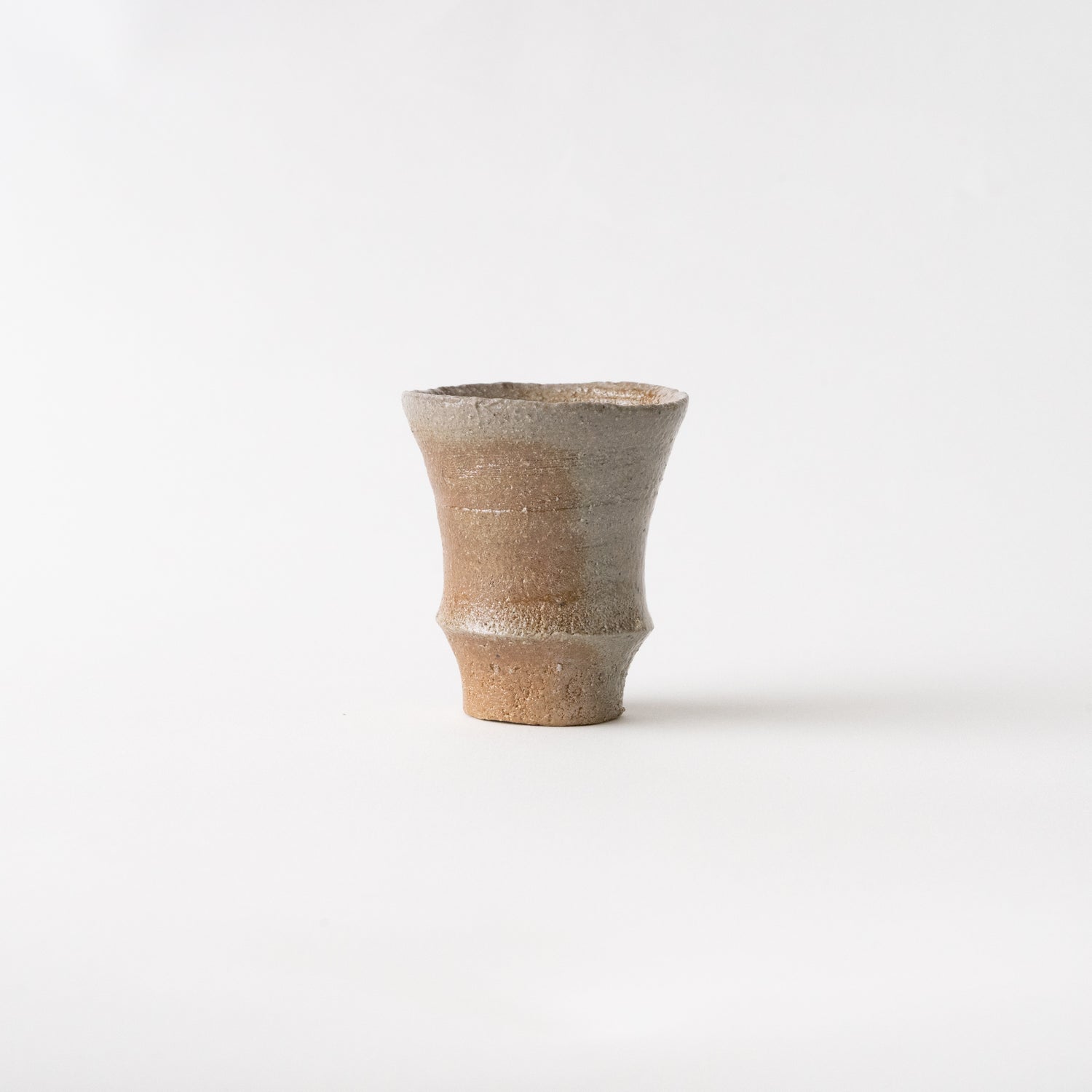 White Clay Cold Sake Cup / Taiga Mori