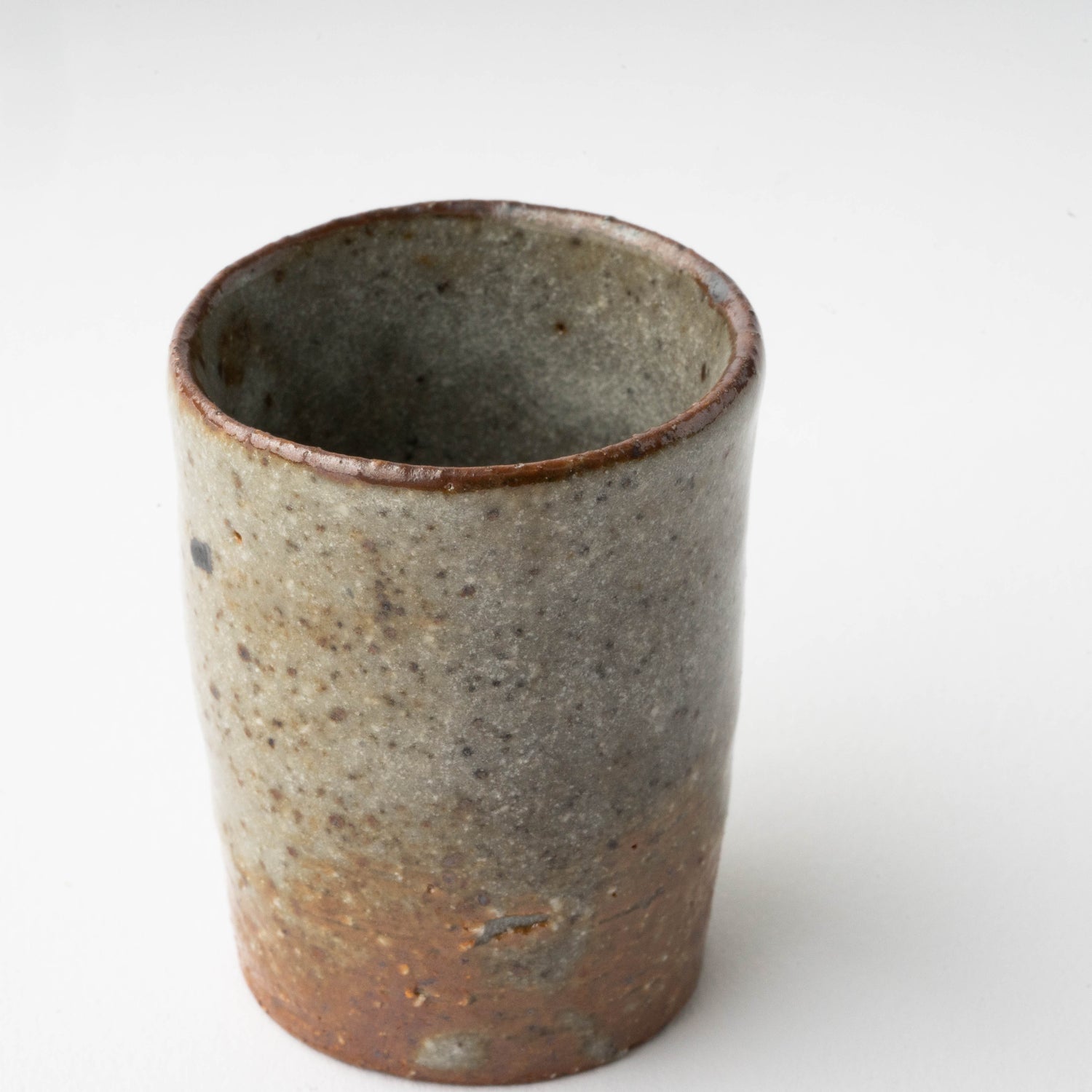 Ash Glaze Sake Cup / Hitoshi Morimoto
