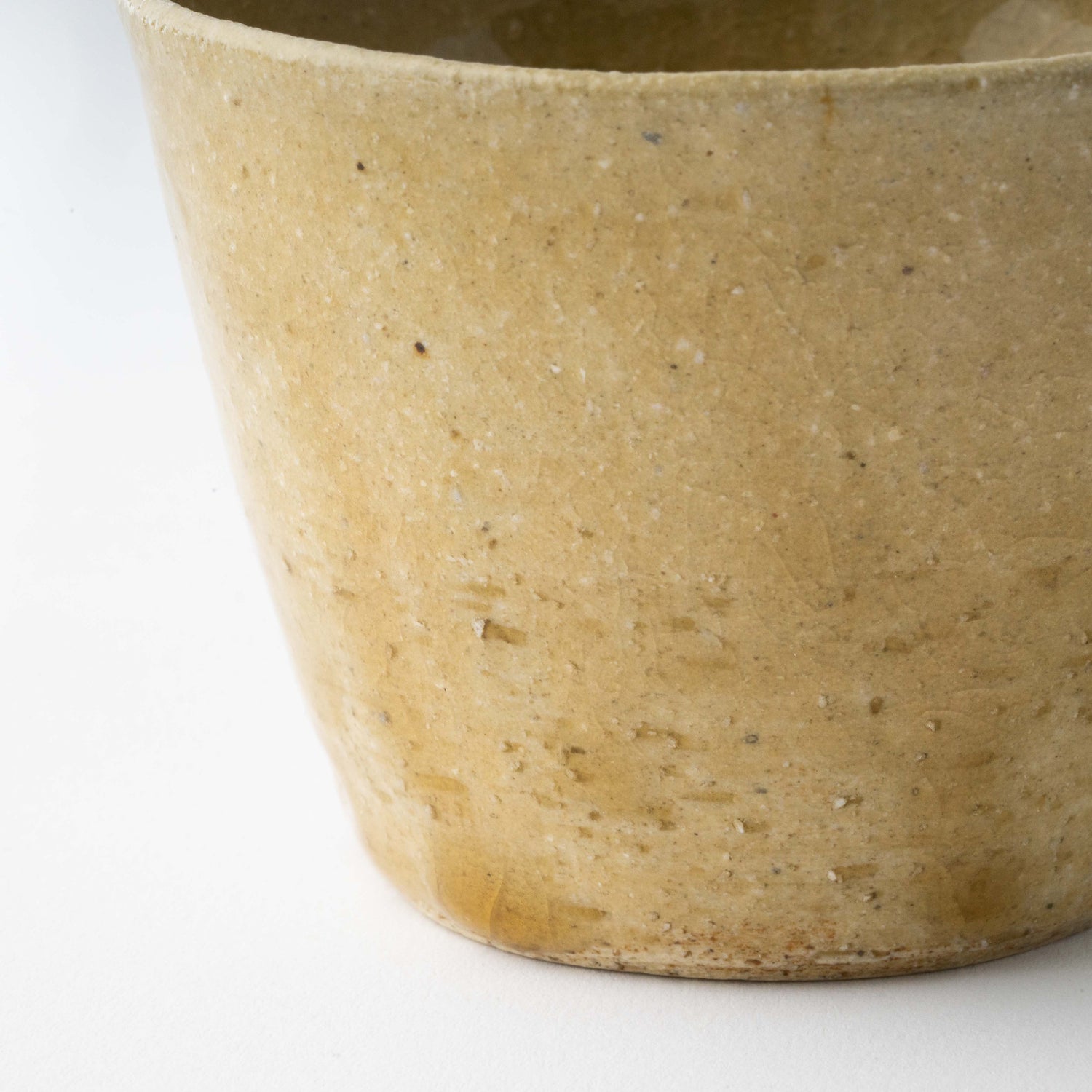 Yellow Ash Glaze Cup / Hitoshi Morimoto