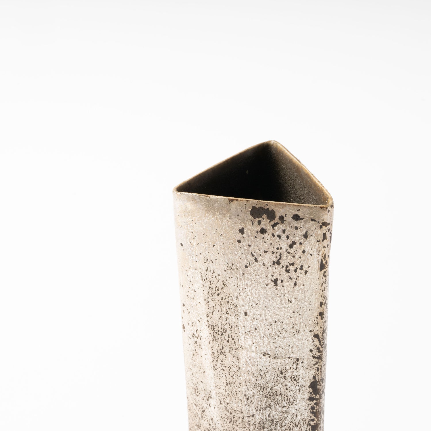 26cm Silver Flower Vase / Masaaki Iwasa