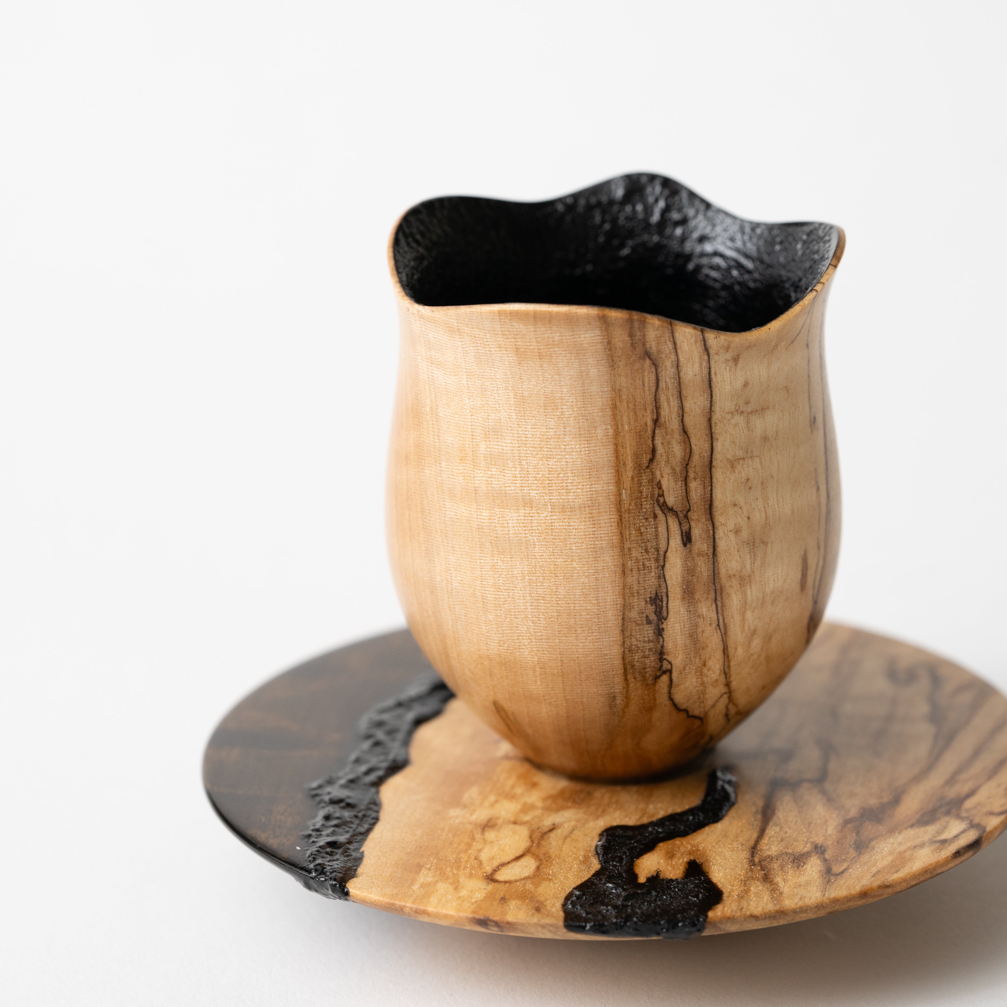Suiren (S) Gengetsu Cup & Saucer / Eiko Tanaka