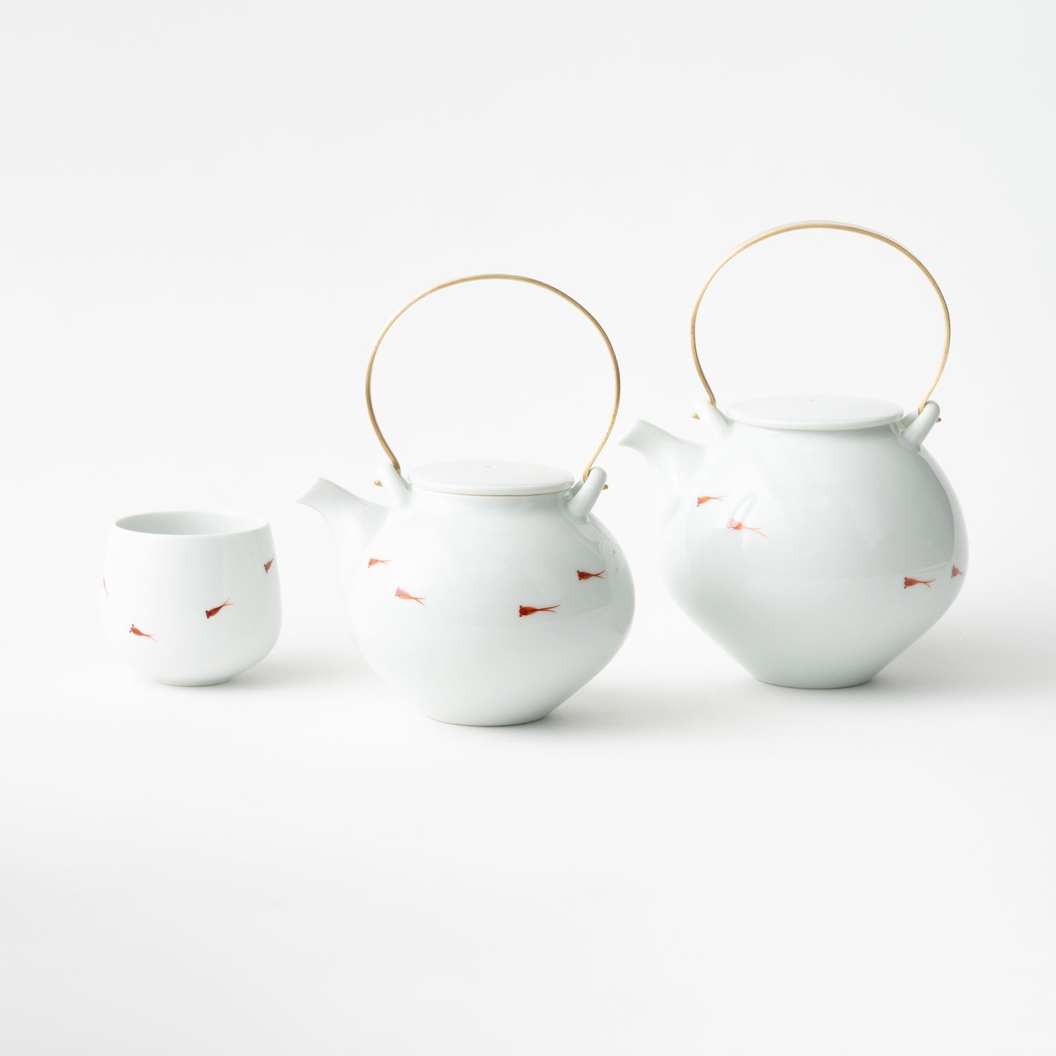 Tea Pot (L) / Red Killifish