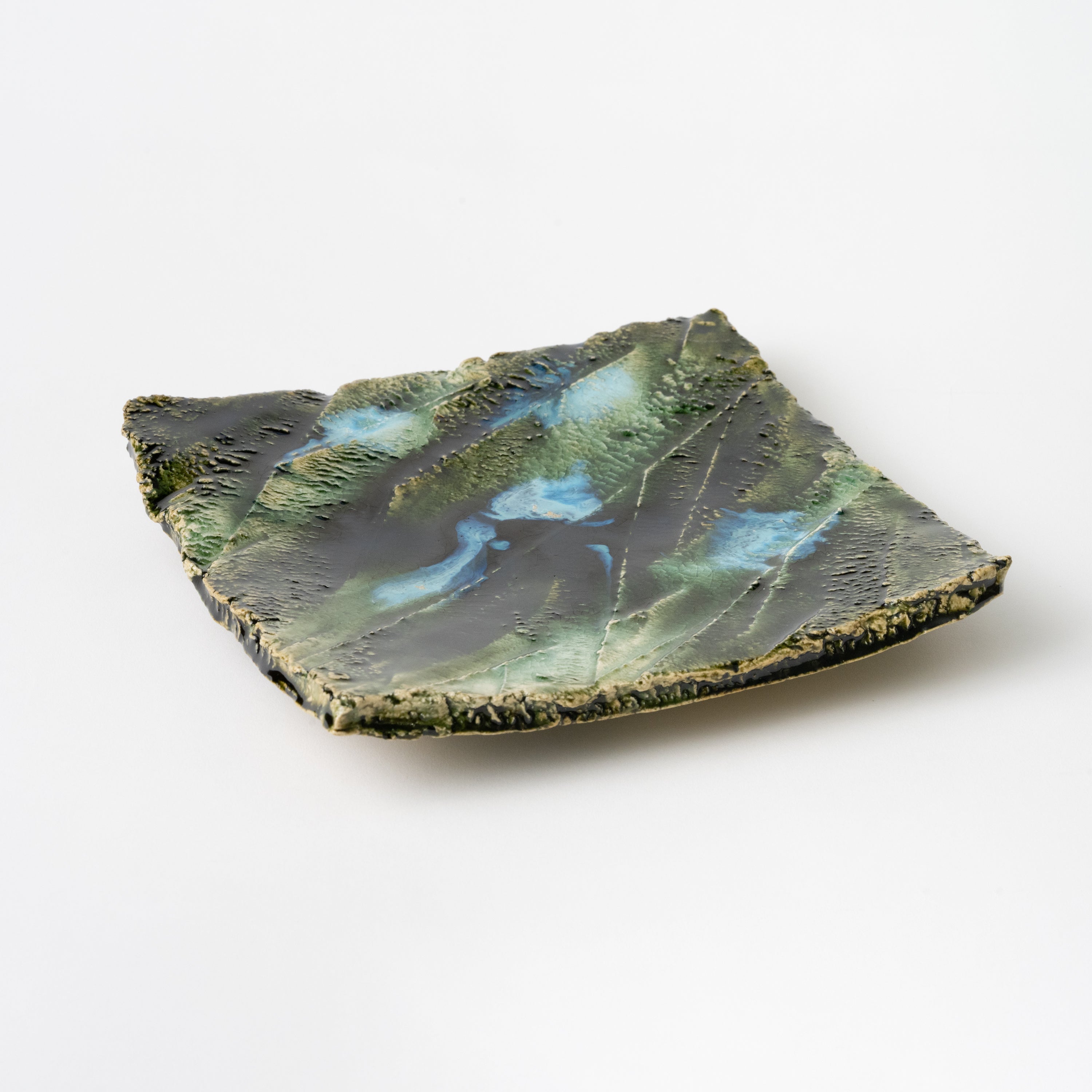 Oribe Square Plate L / Makoto Yamaguchi