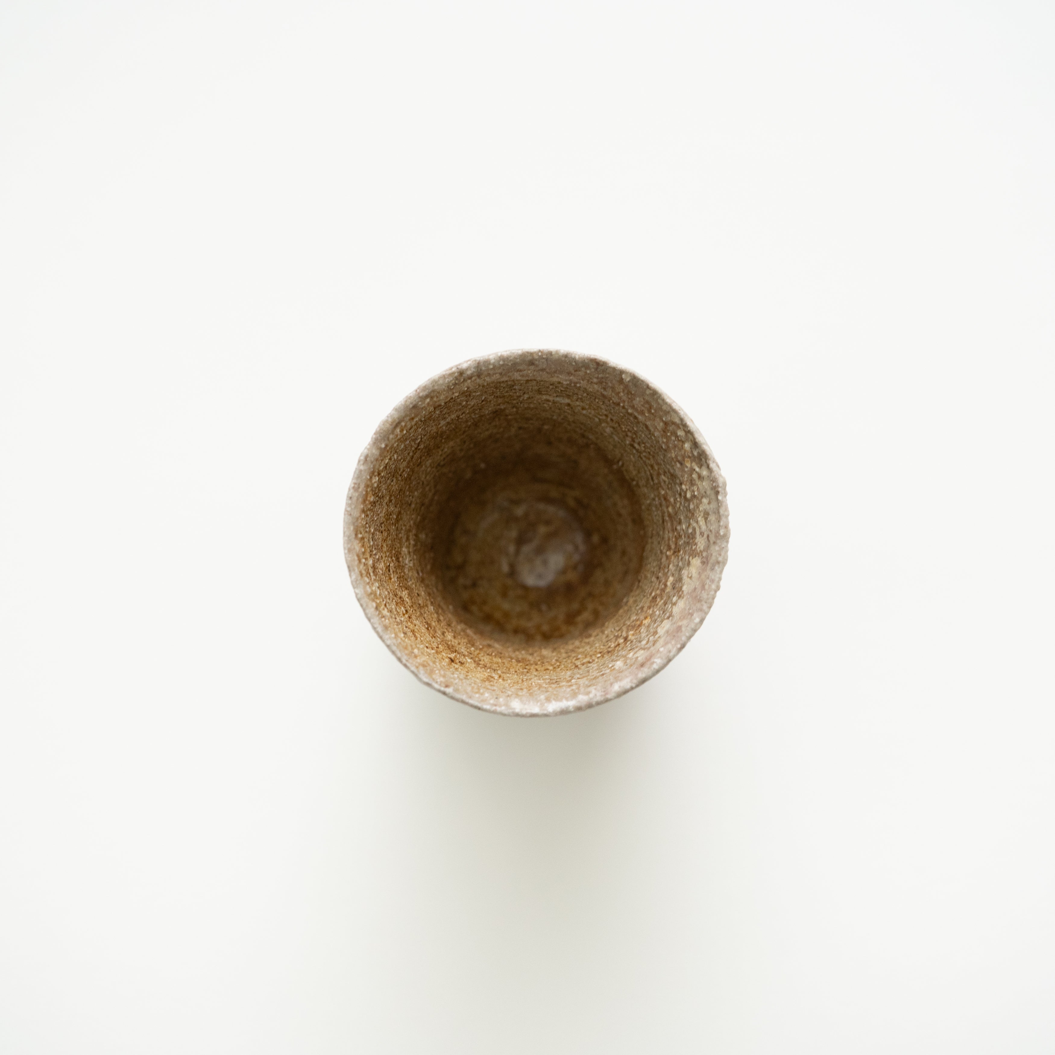 White Clay Cold Sake Cup / Taiga Mori