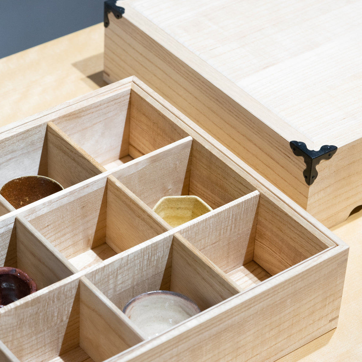 Echizen Sake Cup Cabinet