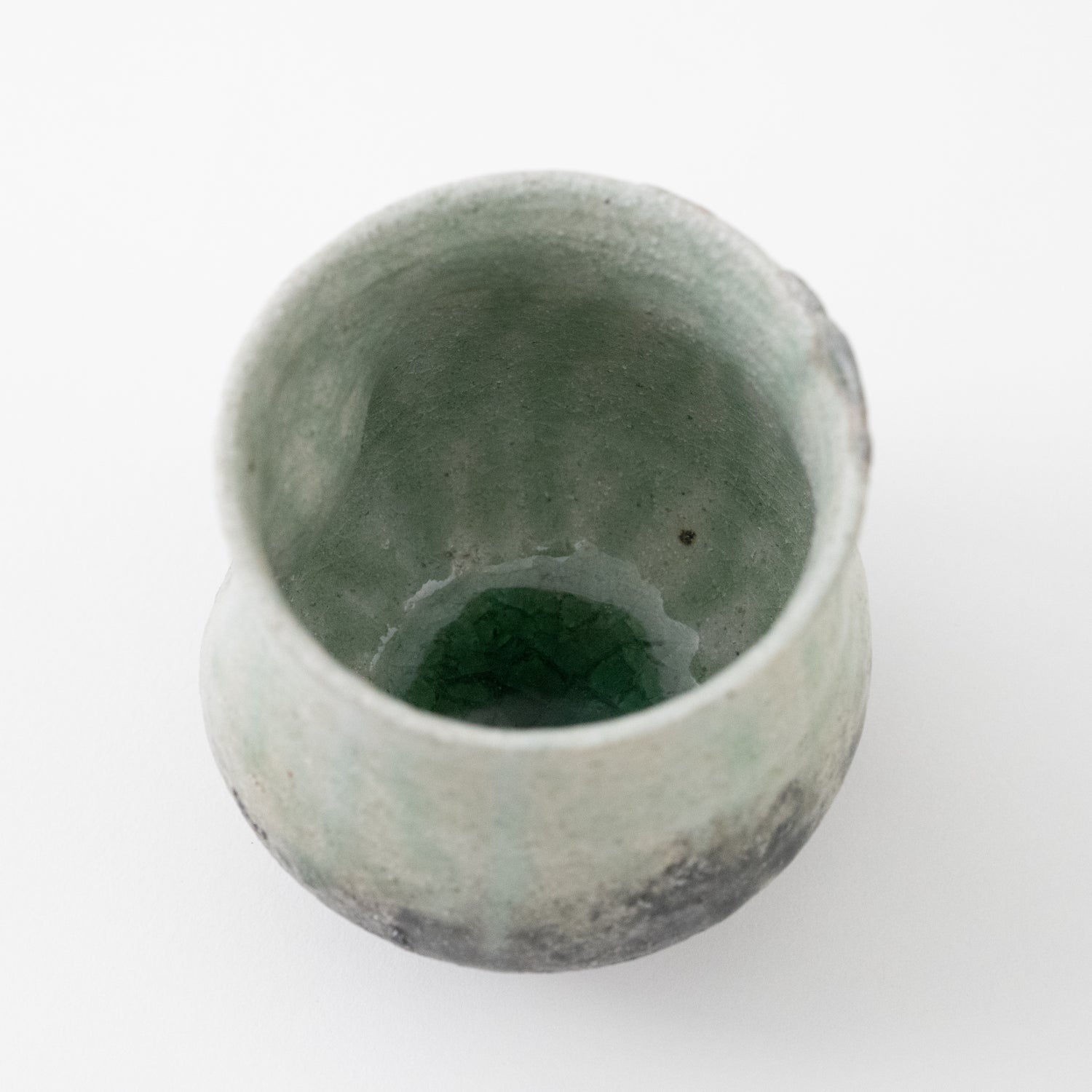 Ash Glaze Tea Cup (B) / Eijiro Tokunaga