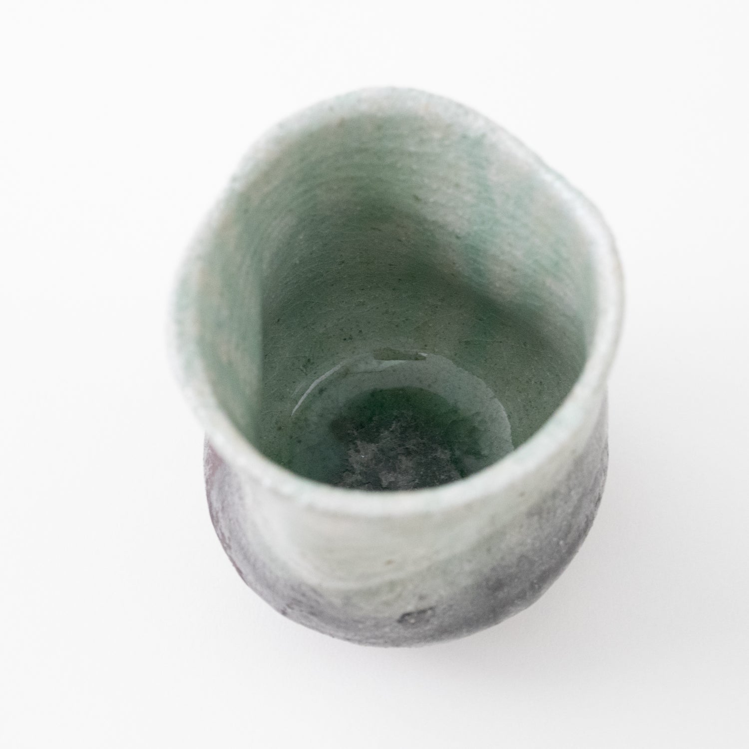 Ash Glaze Tall Tea Cup (B) / Eijiro Tokunaga