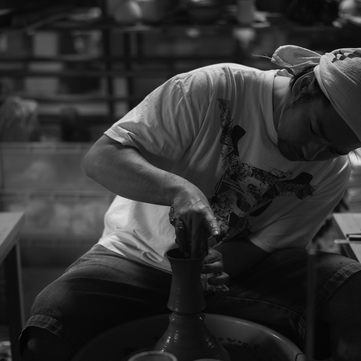 Aranami Tall Tea Cup (A) / Eijiro Tokunaga