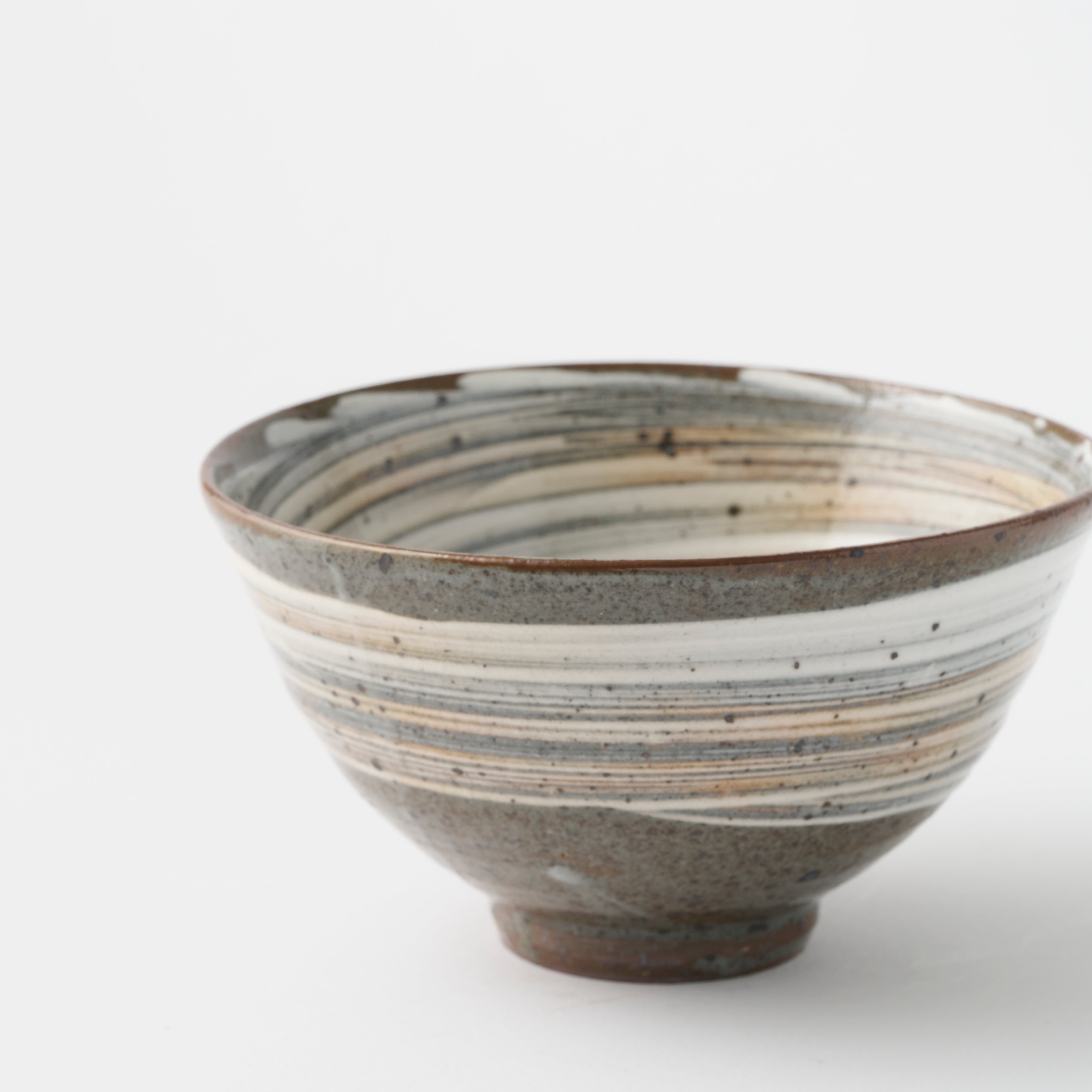 Hakeme (Brush Marked) Rice Bowl / Kenta Nakazato