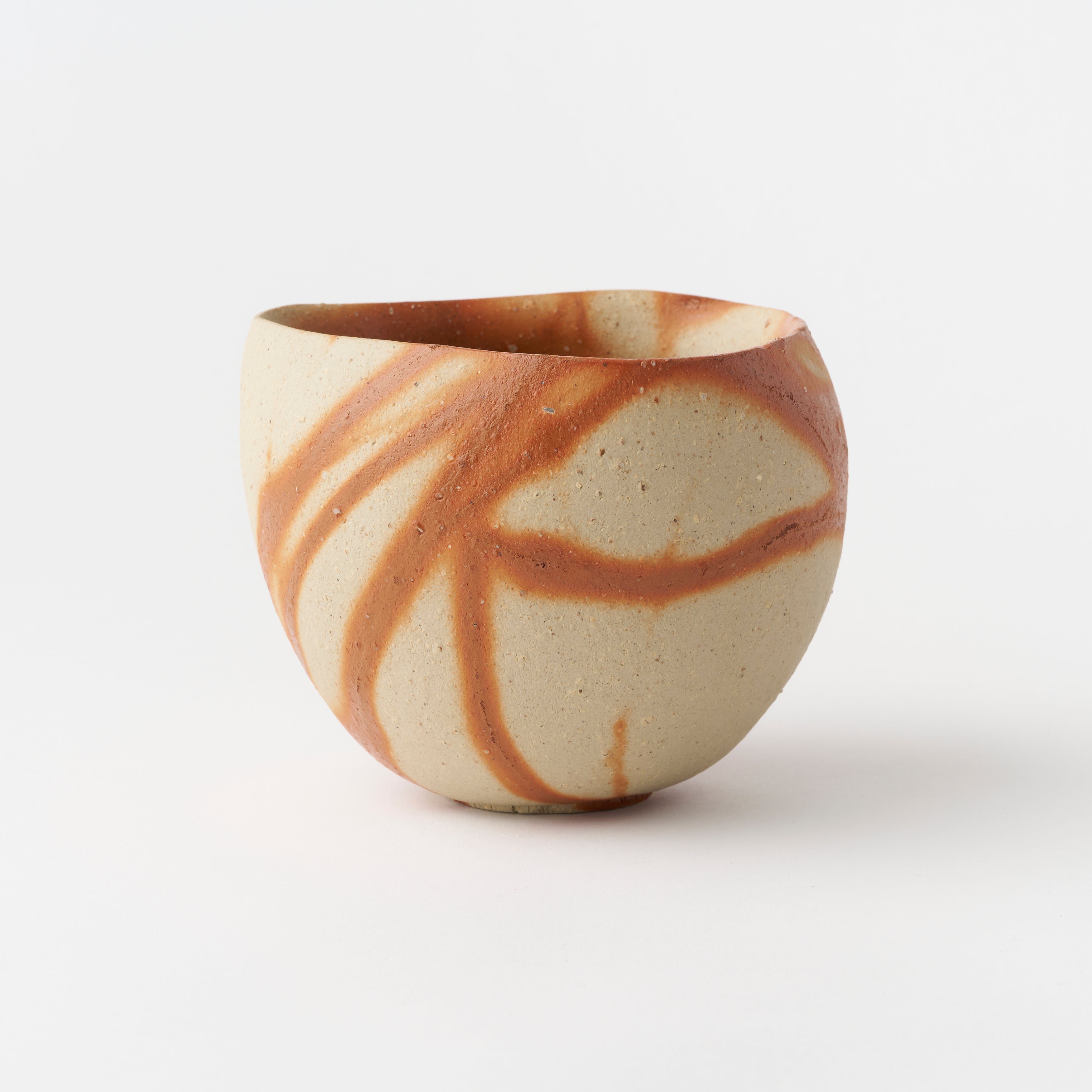 Hidasuki Bizen Tea Bowl / Koichiro Isezaki