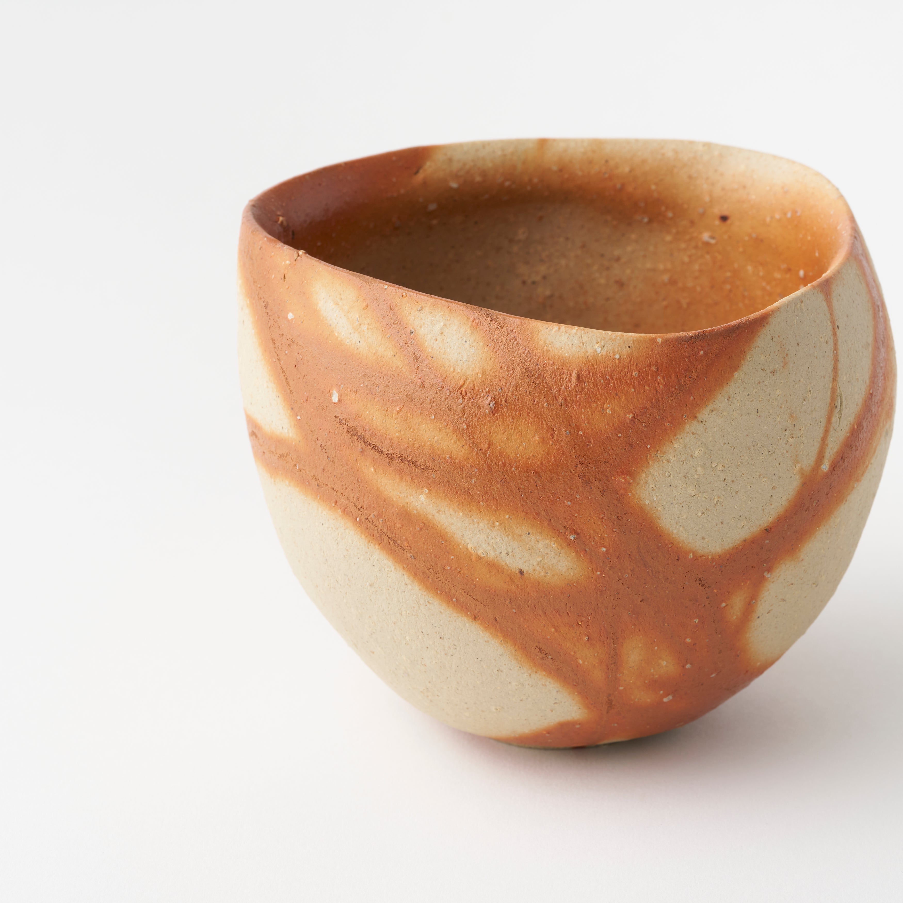Hidasuki Bizen Tea Bowl / Koichiro Isezaki