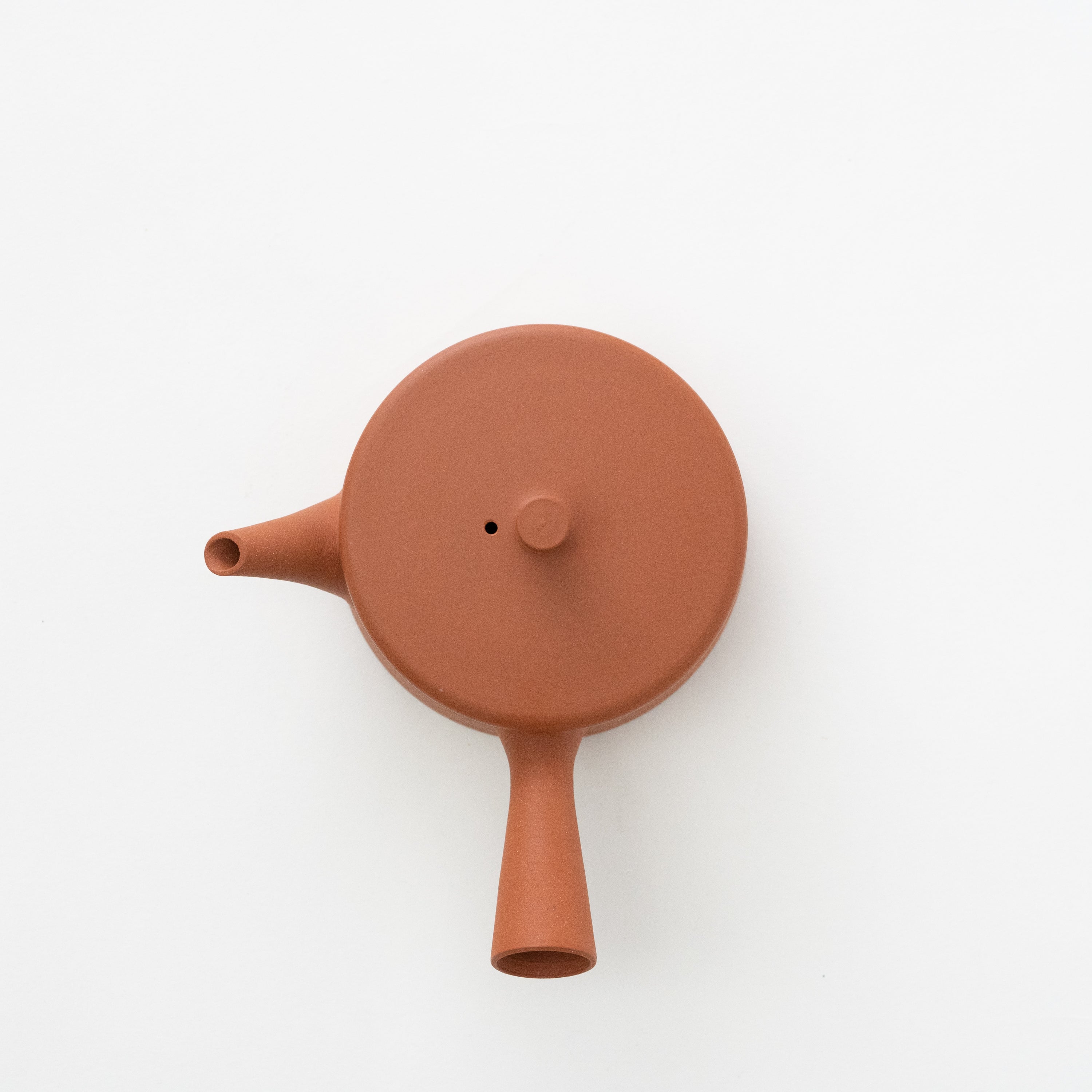No.63 Red Clay Cylindrical Tea Pot