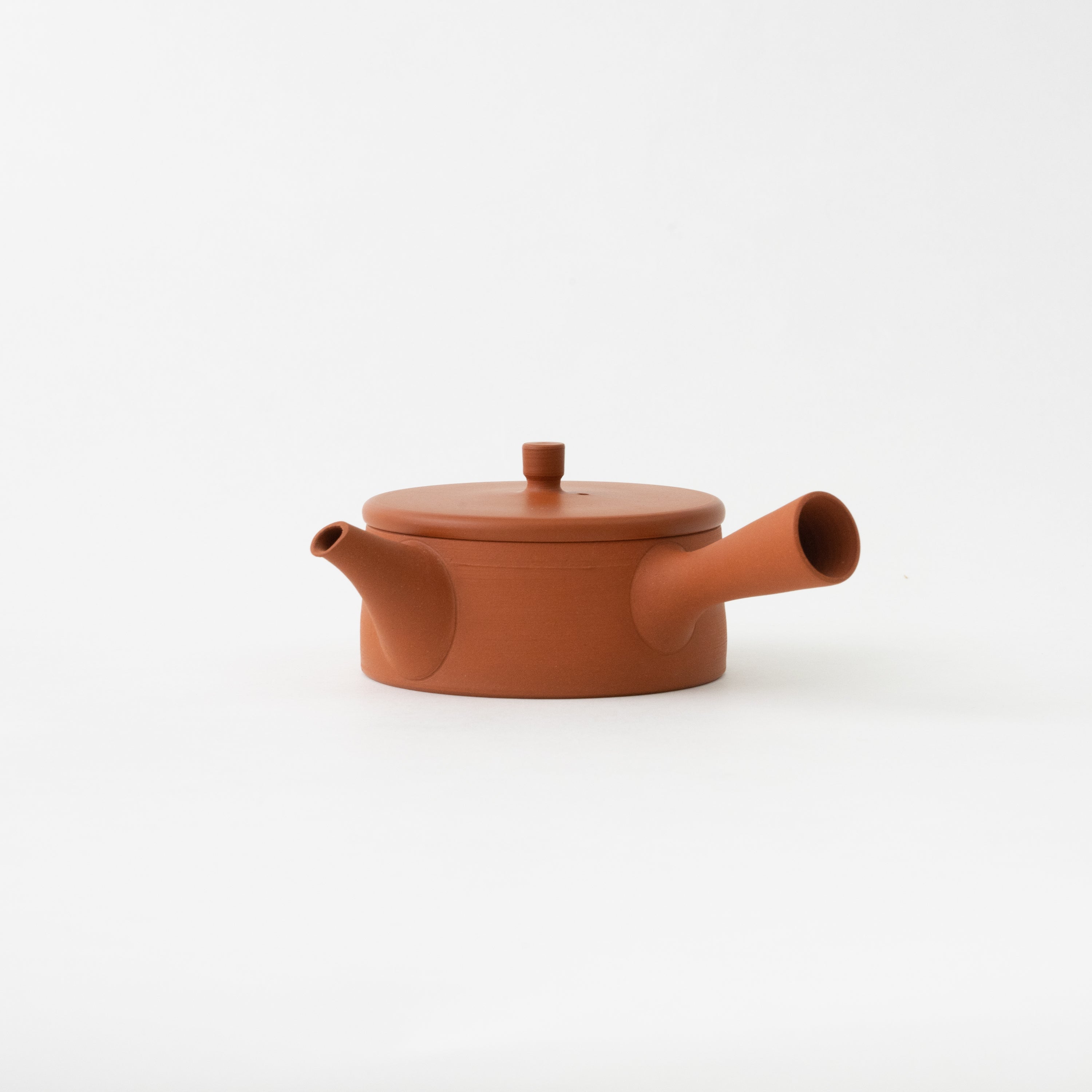 No.63 Red Clay Cylindrical Tea Pot