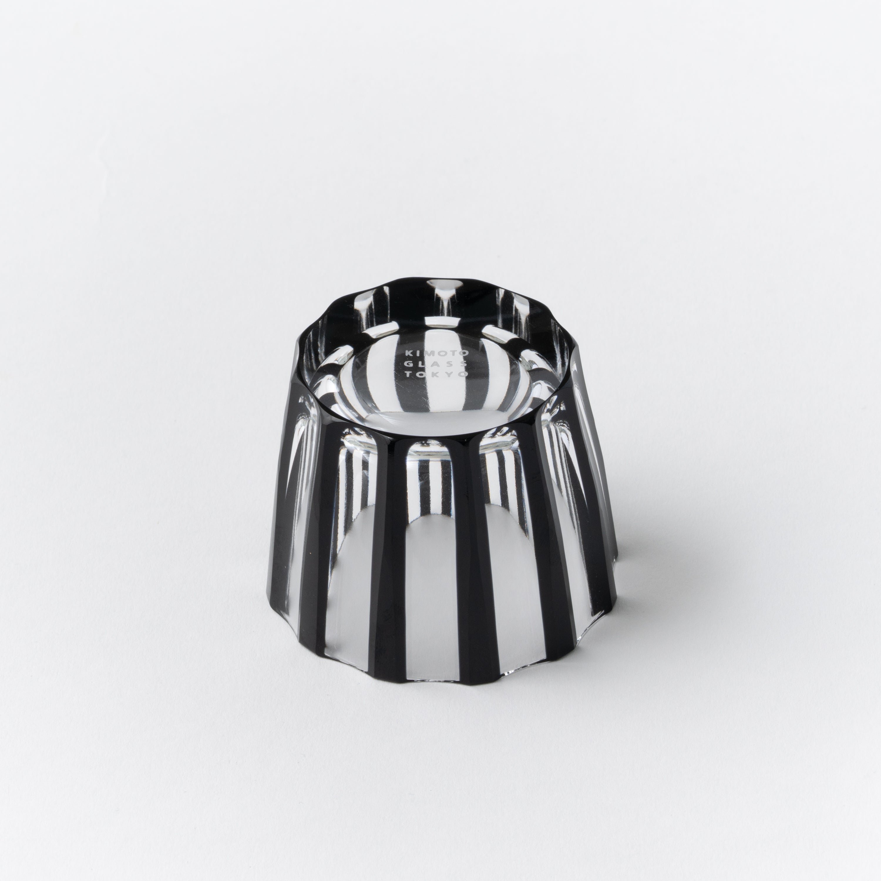 Kuroco Stripe / Guinomi / Sake Cup