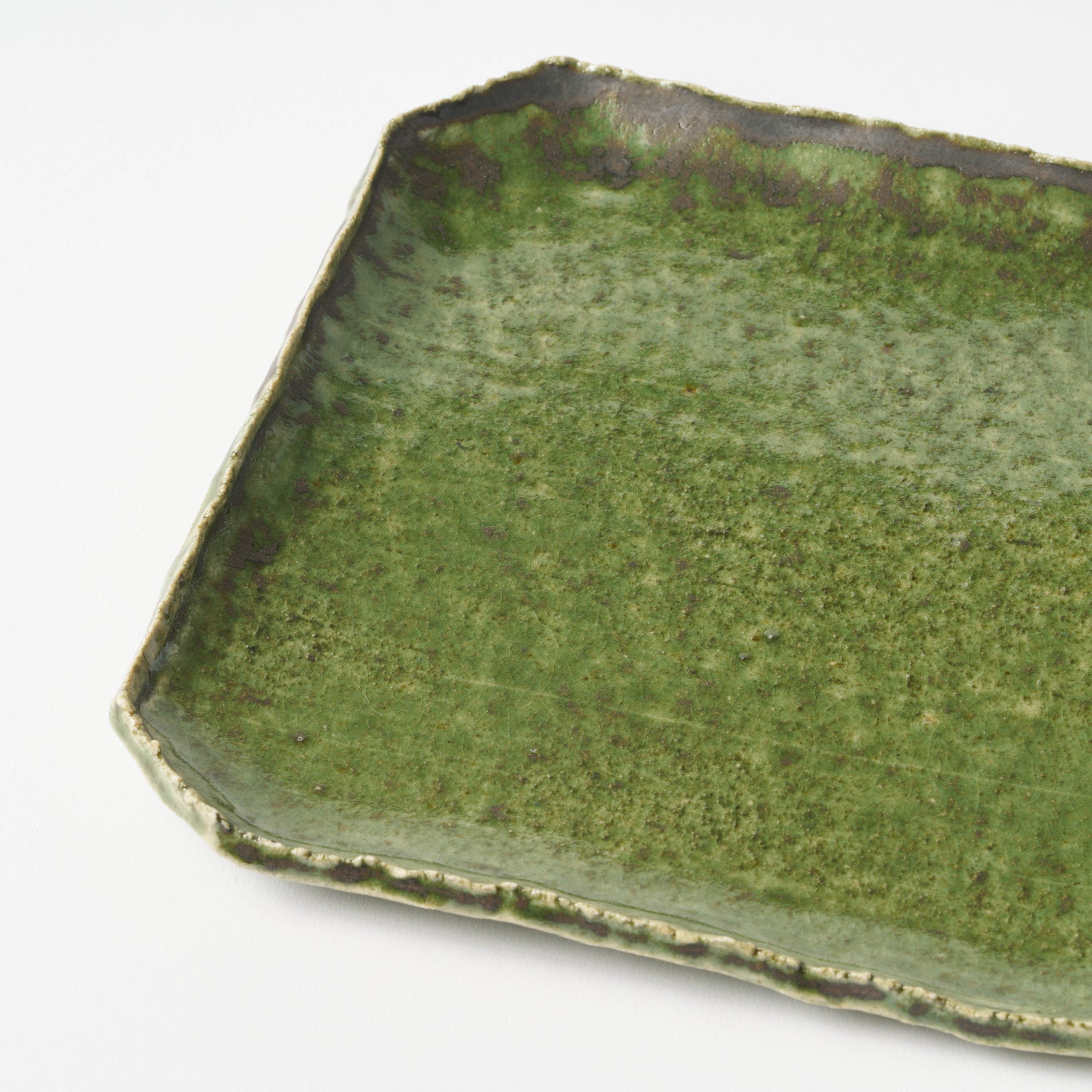 Oribe Square Plate / Hideki Yanashita