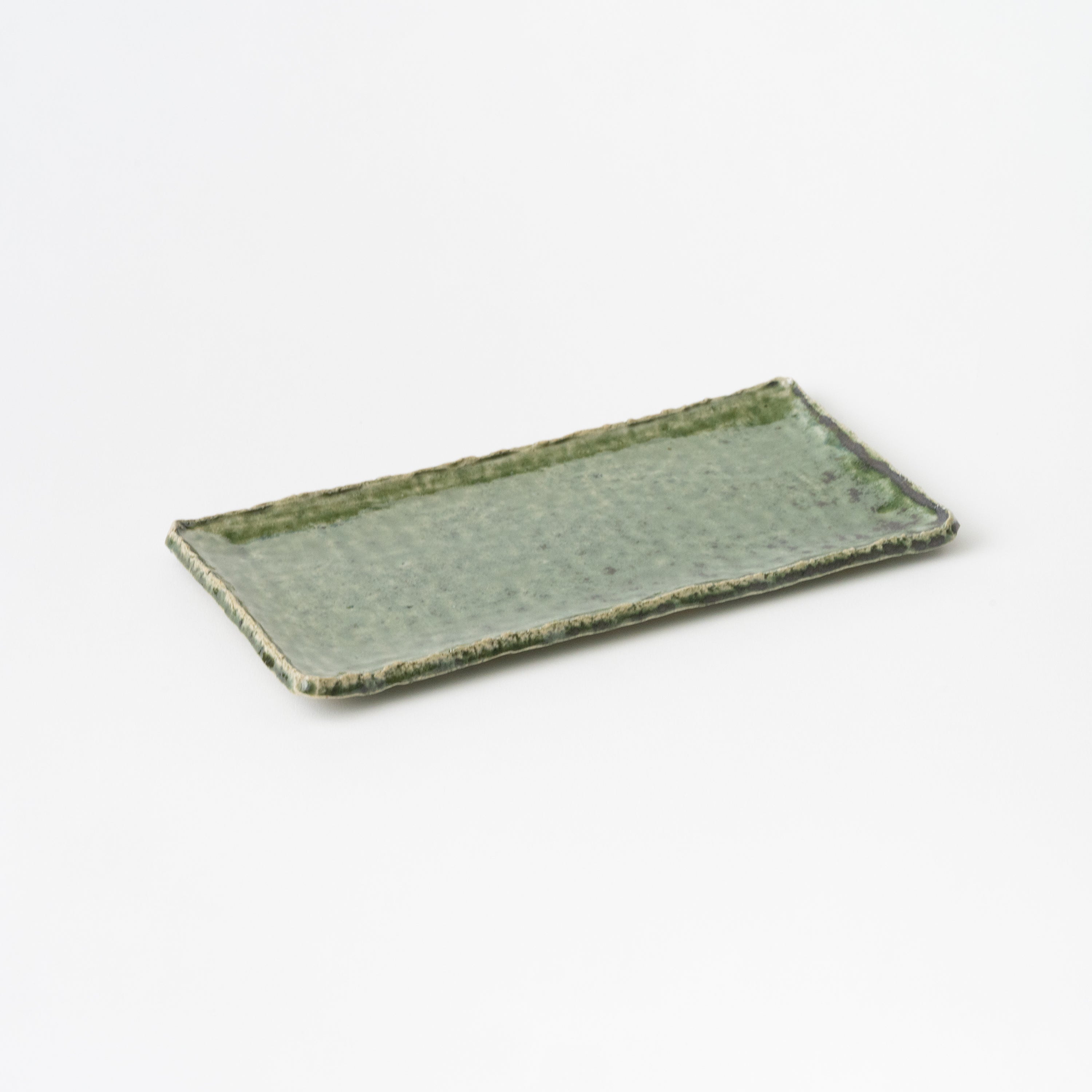 Oribe Rectangle Plate / Hideki Yanashita