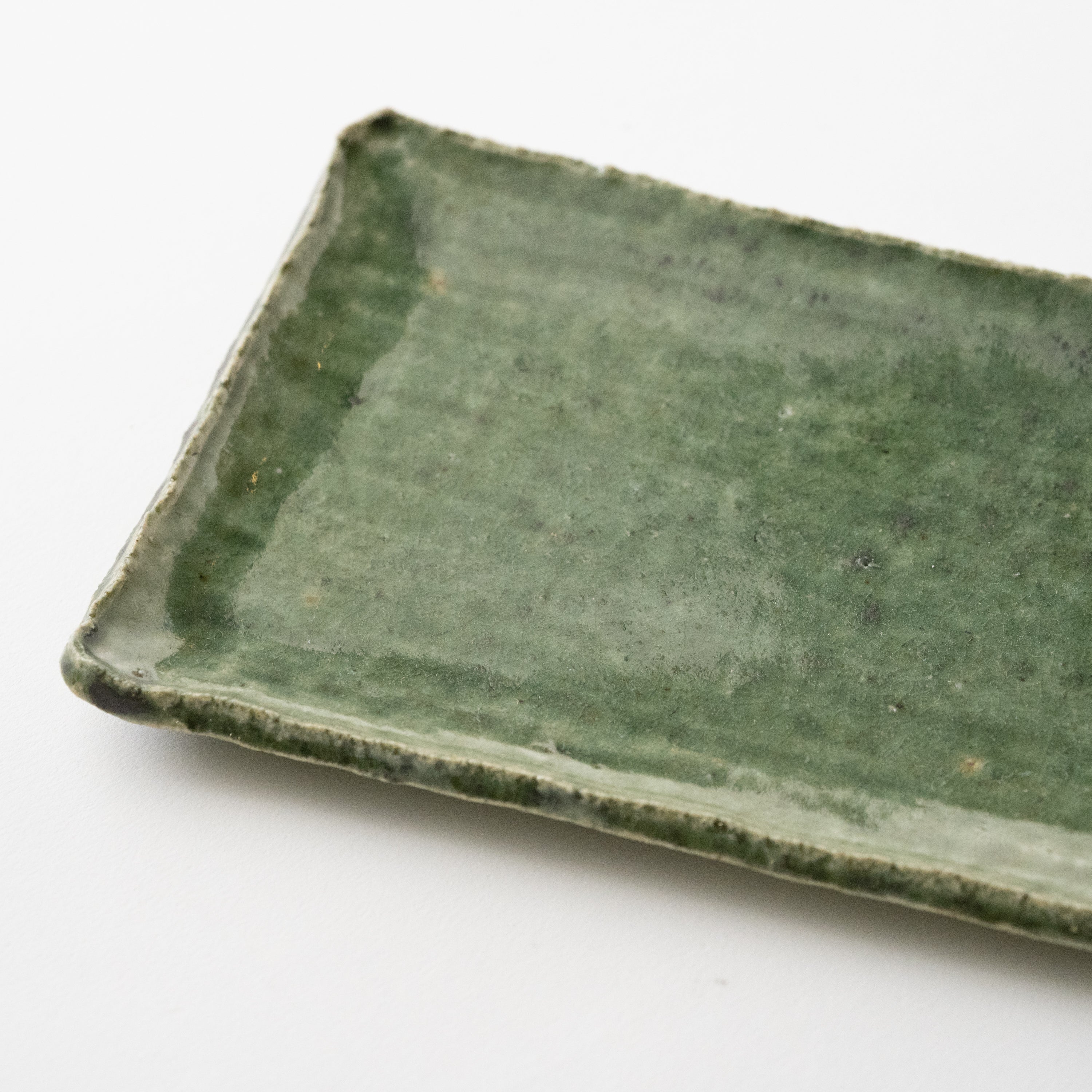 Oribe Rectangle Plate / Hideki Yanashita