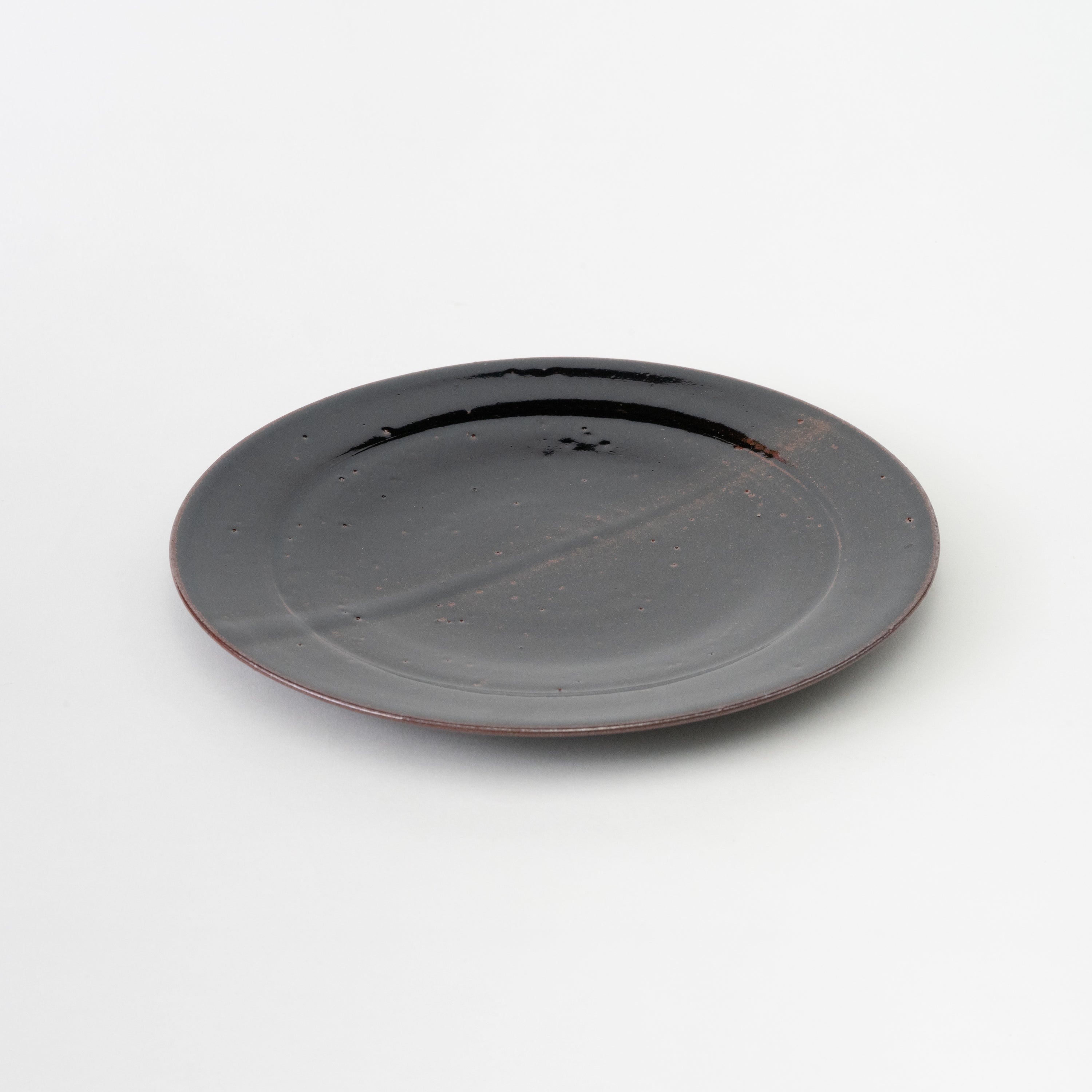 Iron Glaze Plate / Taki Nakazato