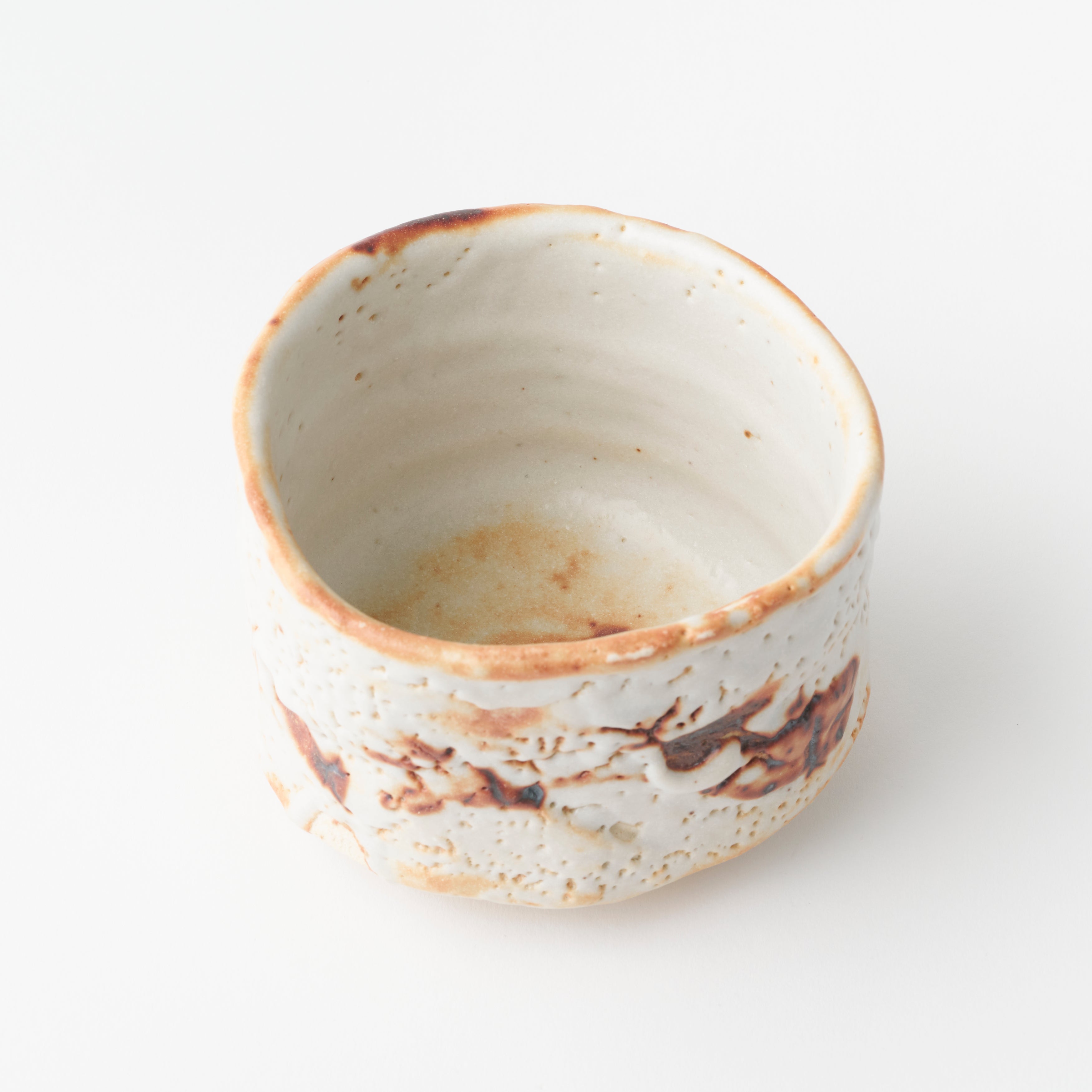 No.7 Shino Style Tea Bowl / Ryotaro Kato