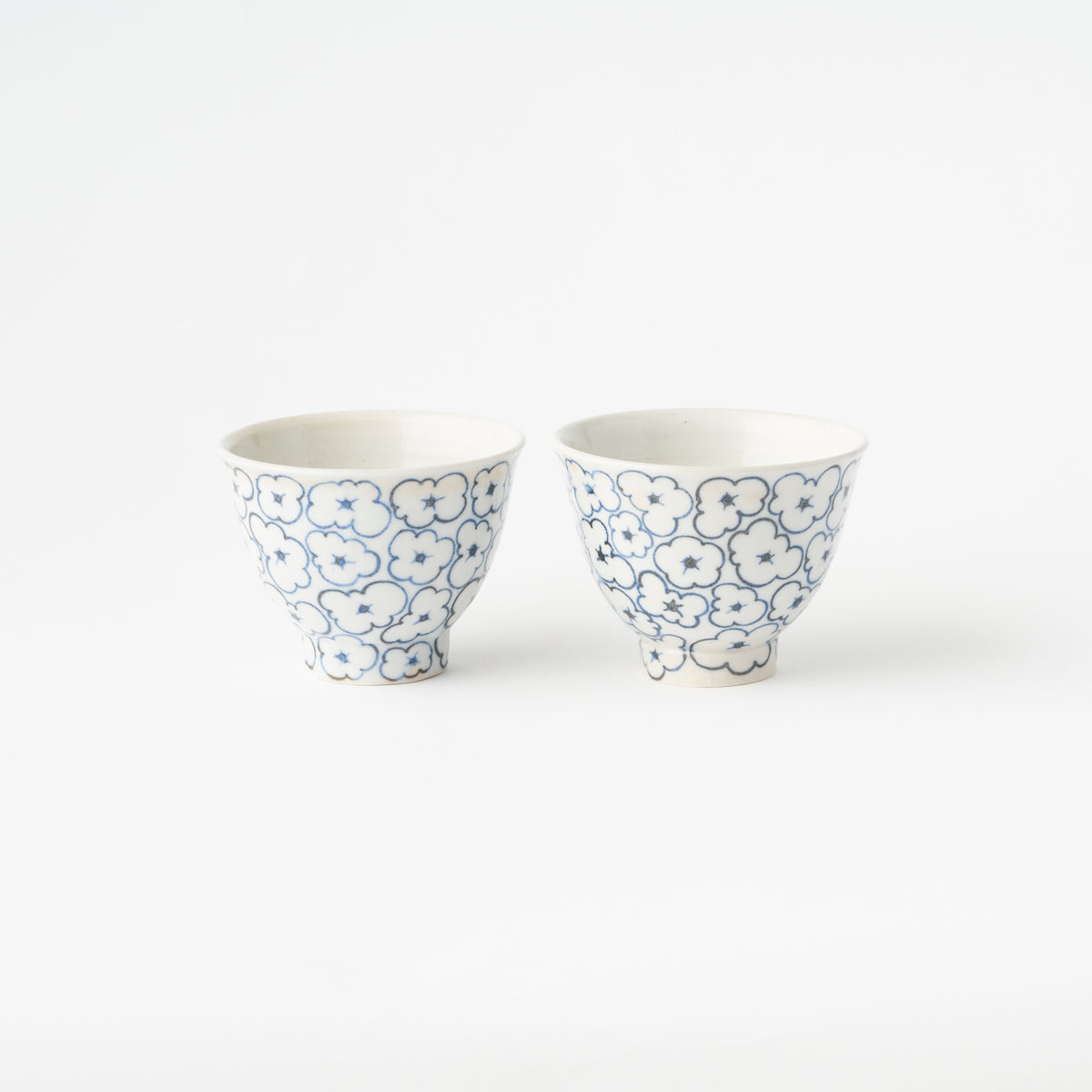 Sometsuke Small Flower Tea Cup