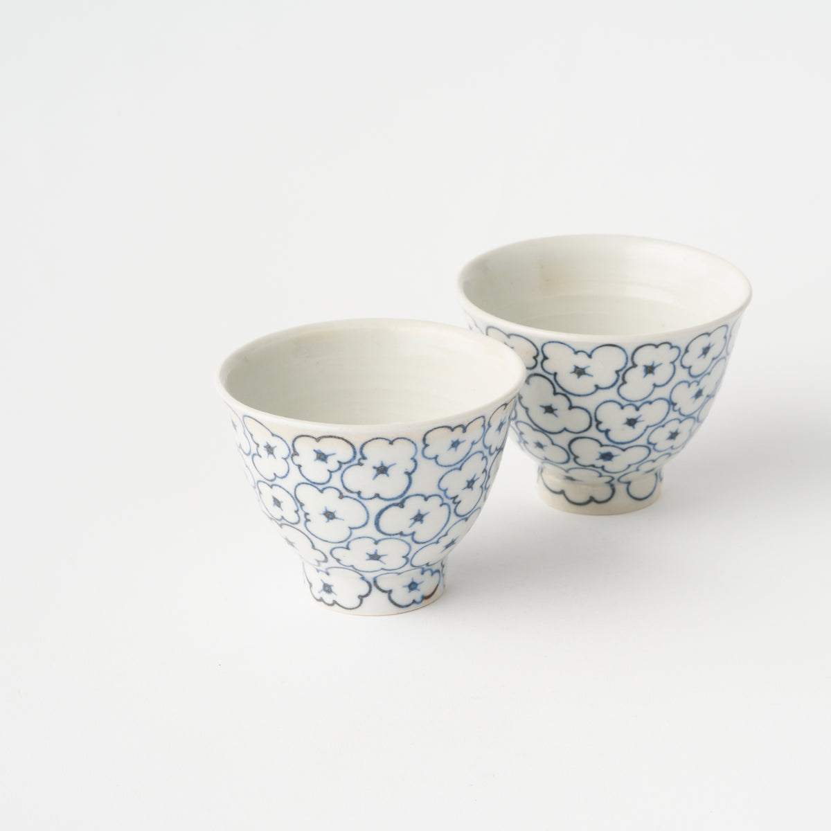 Sometsuke Small Flower Tea Cup