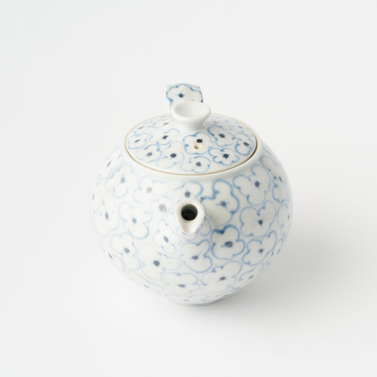 Sometsuke Small Flower Tea Pot (C)