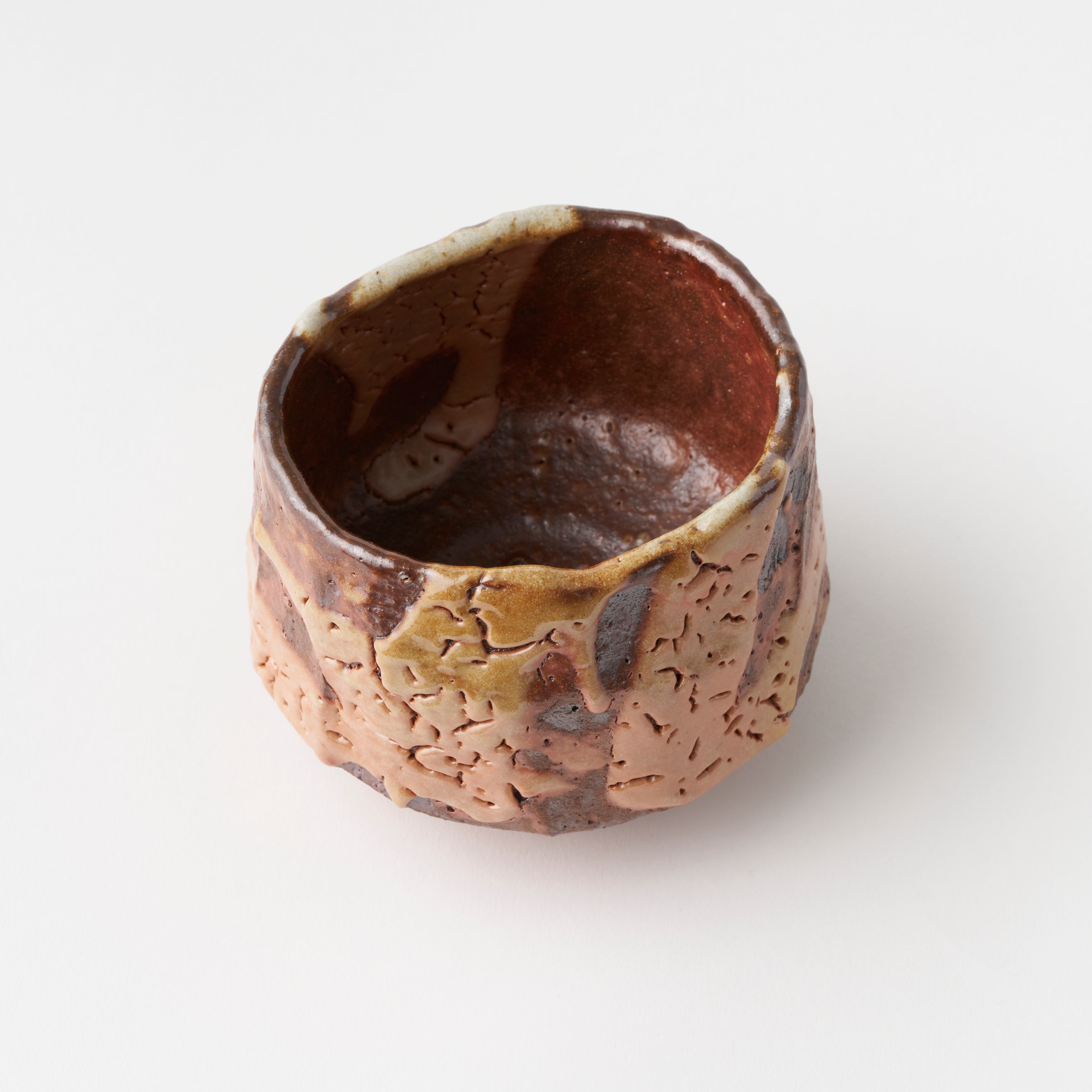 Yohen Shino Tea Bowl in Box / Takashi Baba